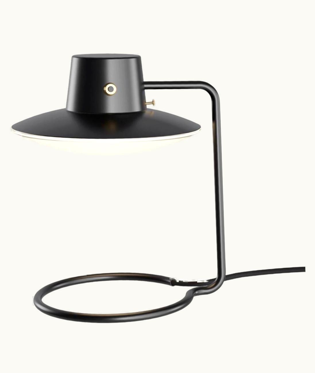Arne Jacobsen Arne Jacobsen AJ Oxford Table Lamp With Metal Shade For Louis Poulsen, 1963
