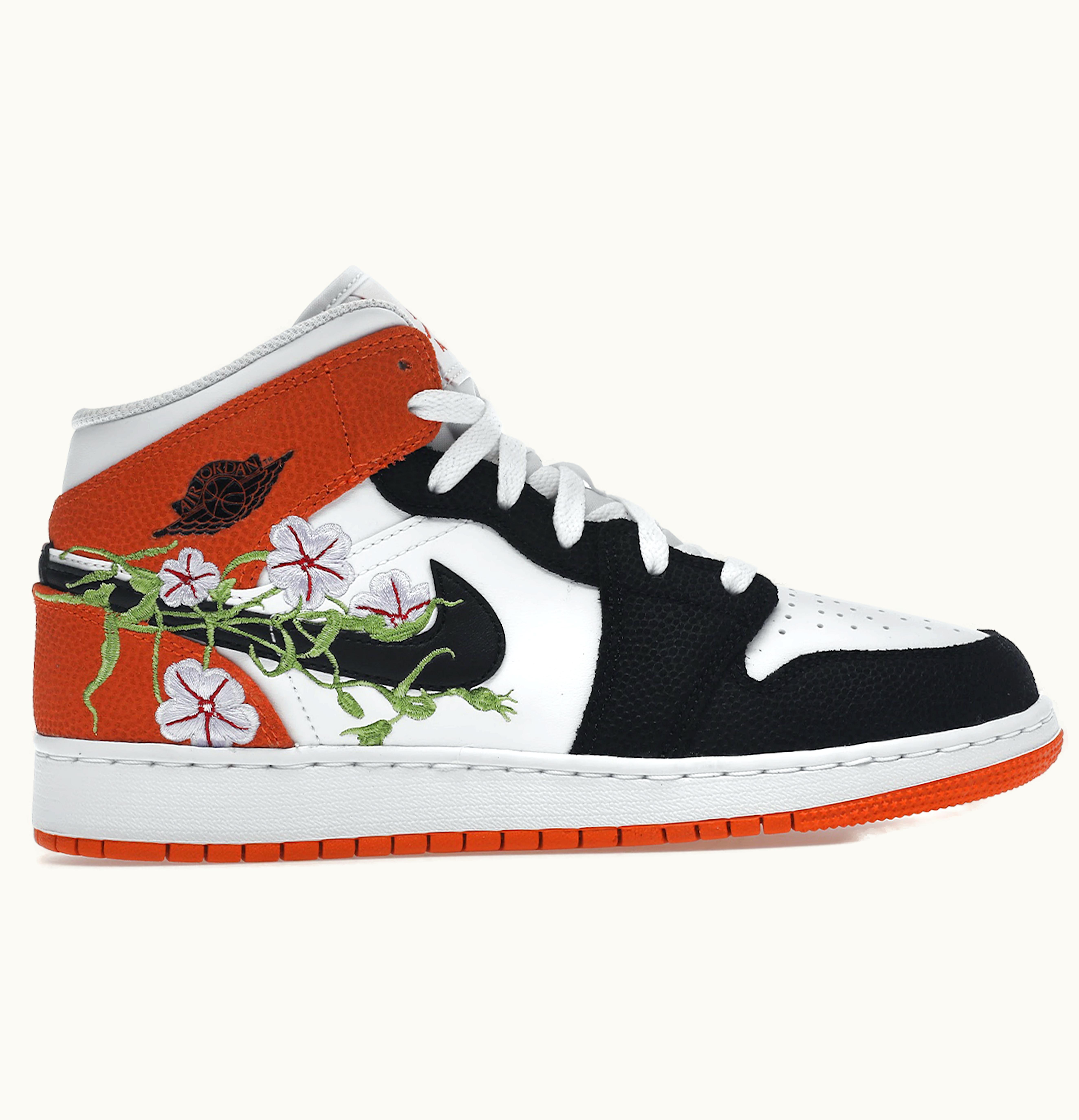Jordan Air Jordan 1 Mid SE Basketball Blossom GS