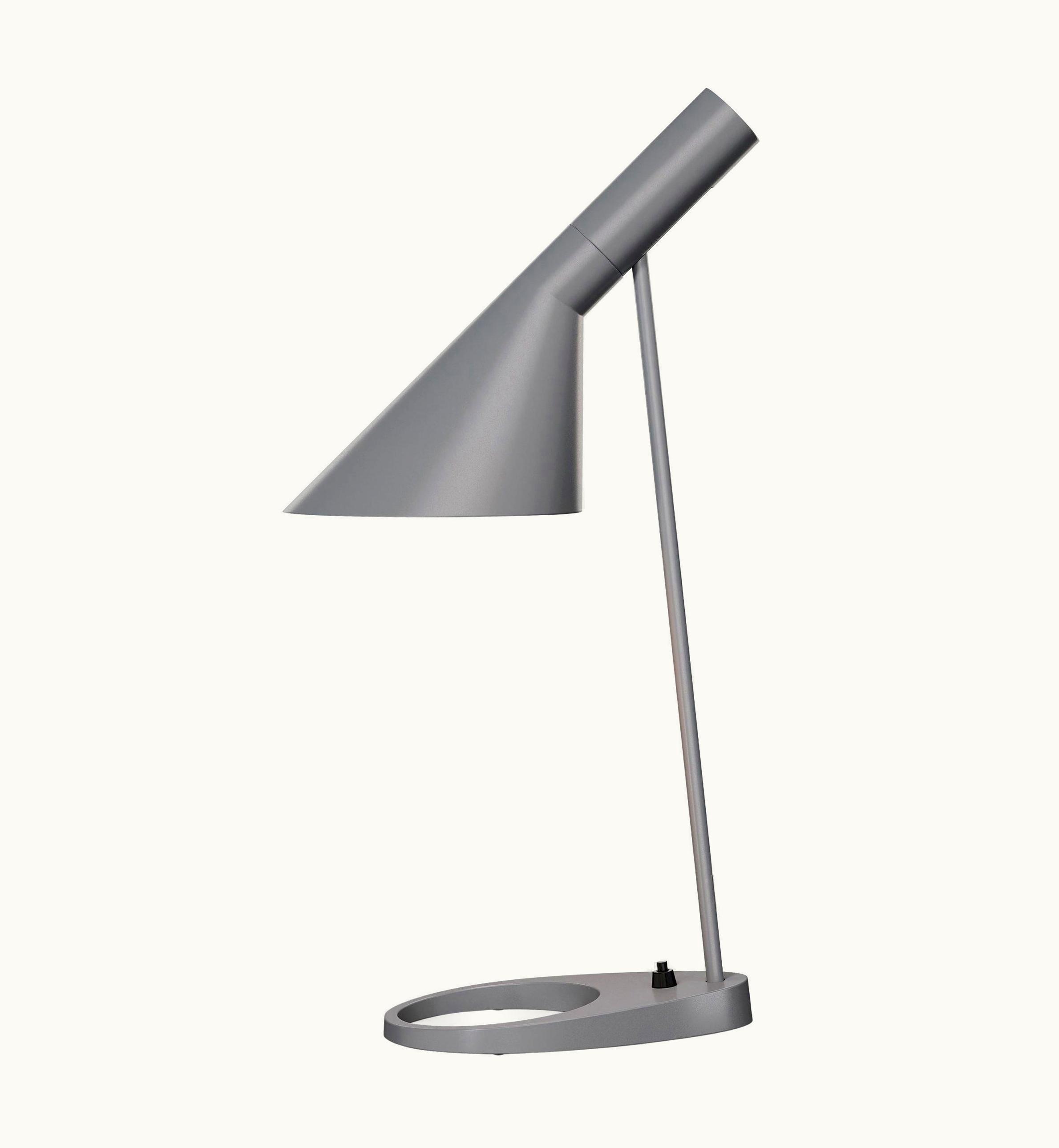 Arne Jacobsen Arne Jacobsen 'AJ Mini' Table Lamp In Dark Gray For Louis Poulsen