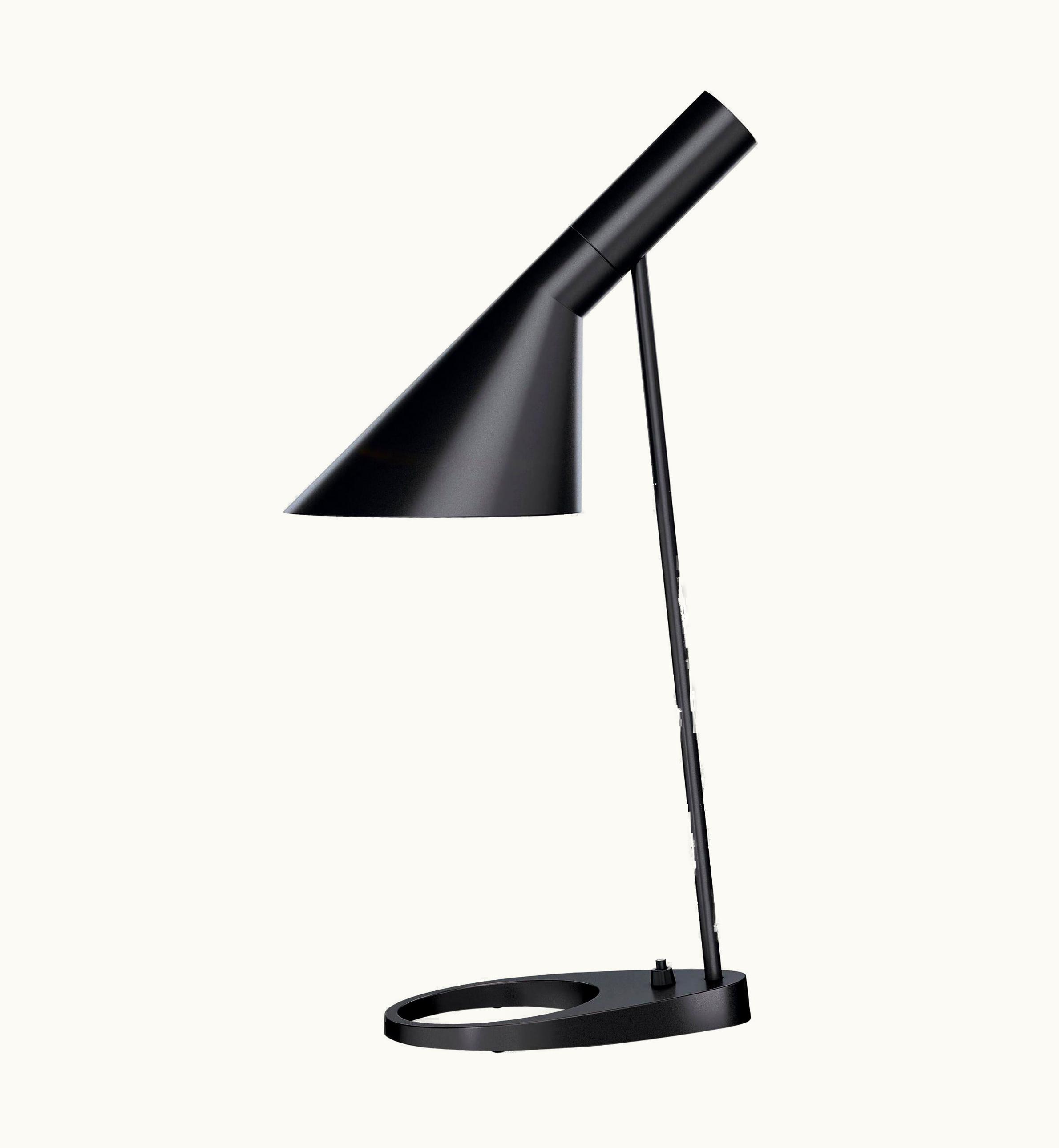 Arne Jacobsen Arne Jacobsen 'AJ Mini' Table Lamp In Black For Louis Poulsen