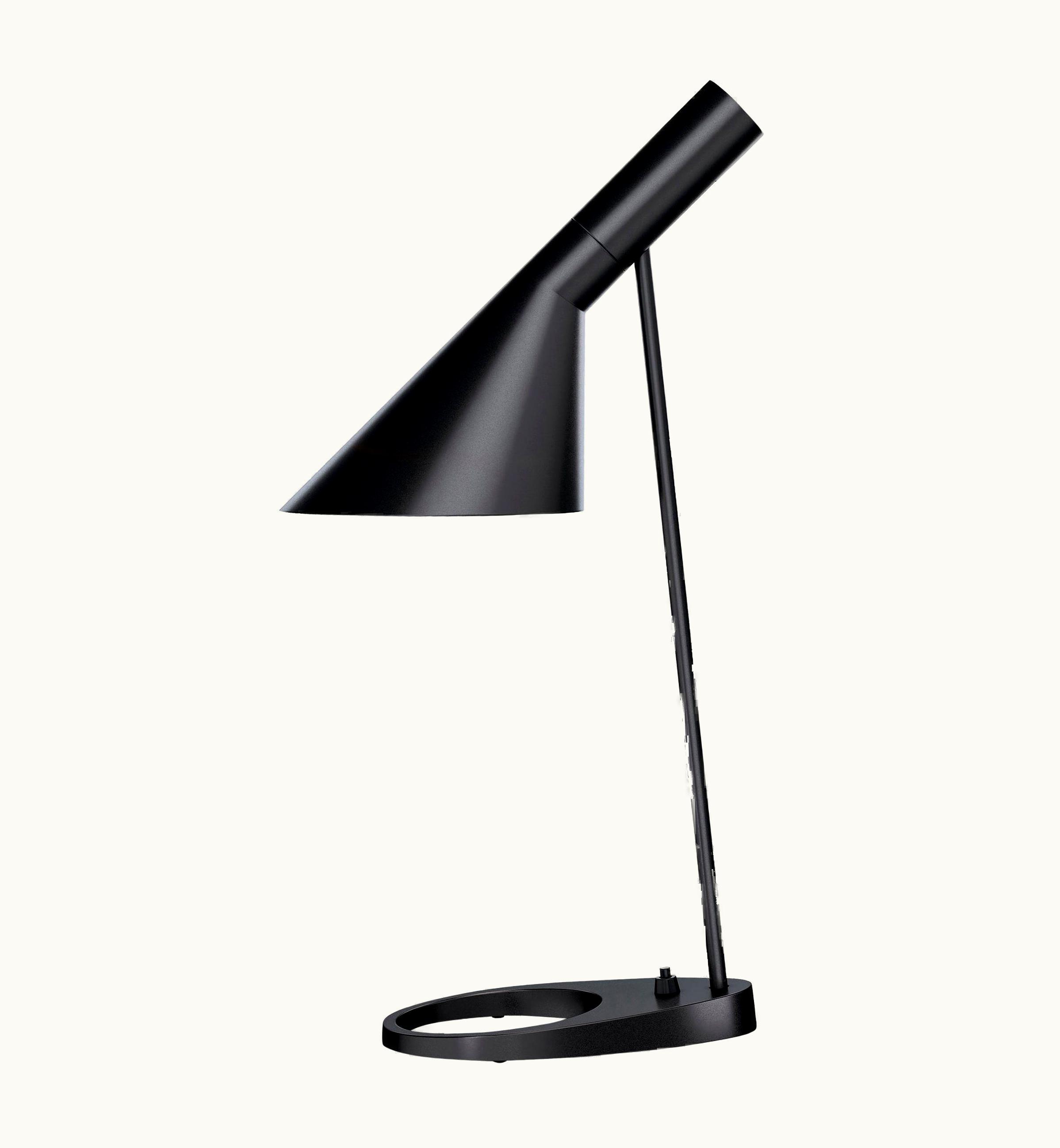 Arne Jacobsen Arne Jacobsen AJ Table Lamp In Black For Louis Poulsen