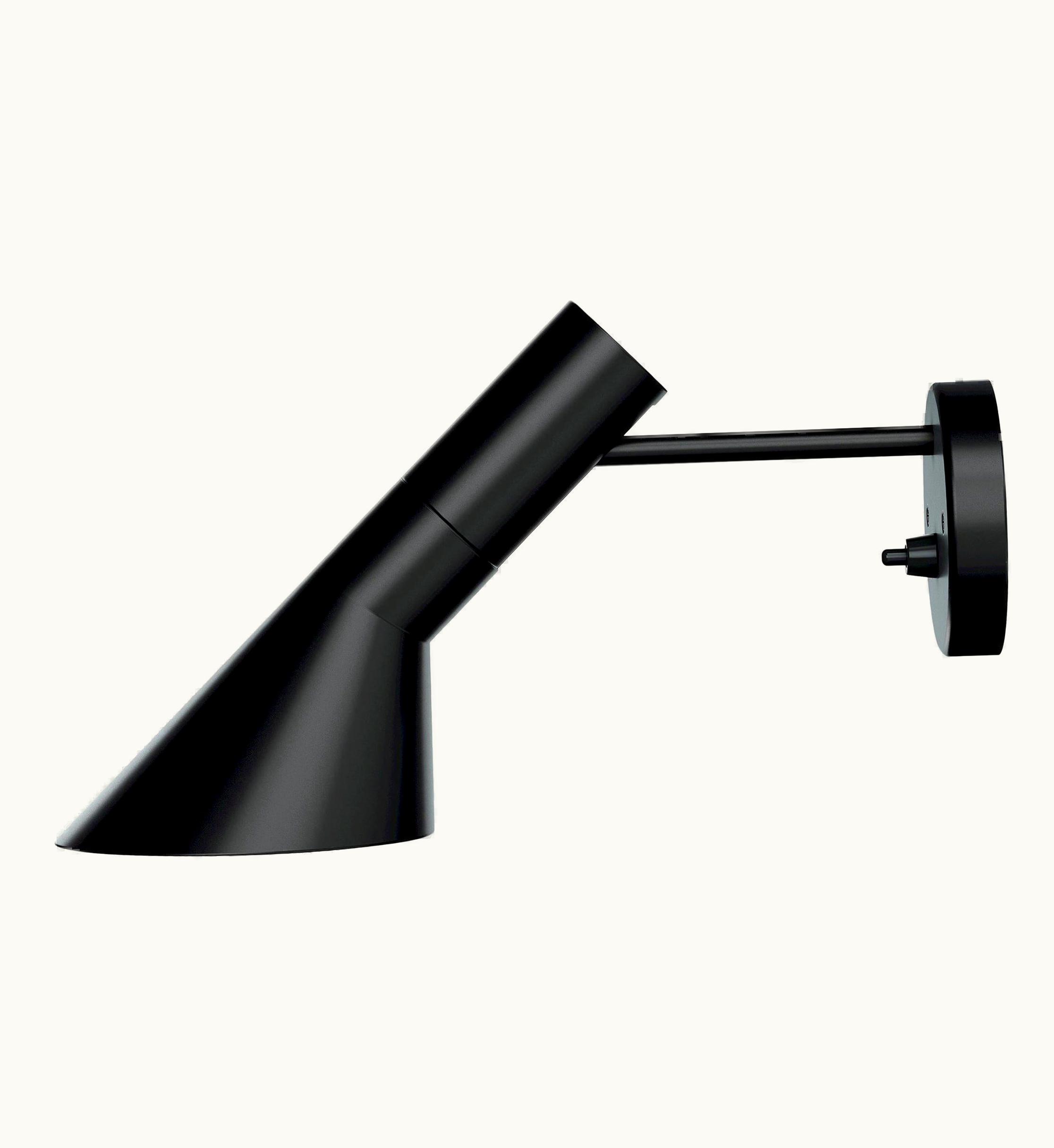 Arne Jacobsen Arne Jacobsen Aj Wall Light For Louis Poulsen In Black