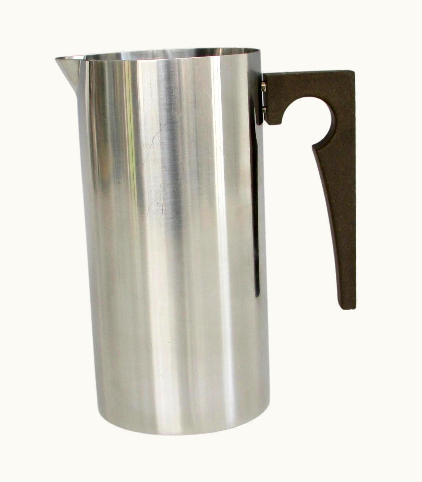Arne Jacobsen Arne Jacobsen For Stelton Cylindia Line Martini Bar Pitcher With Ice Lip
