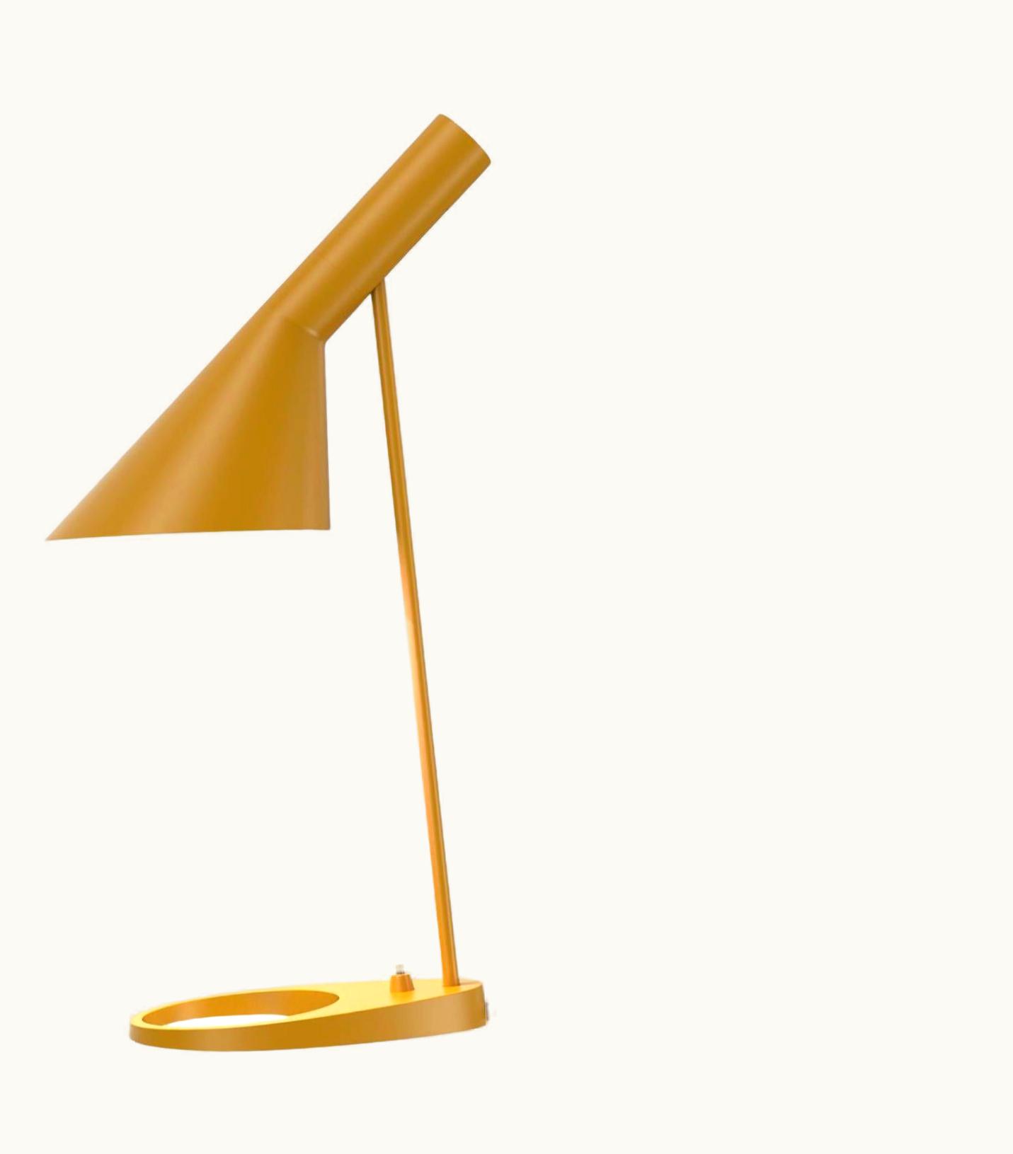 Arne Jacobsen Arne Jacobsen AJ Table 1957 In Ocher Yellow For Louis Poulsen