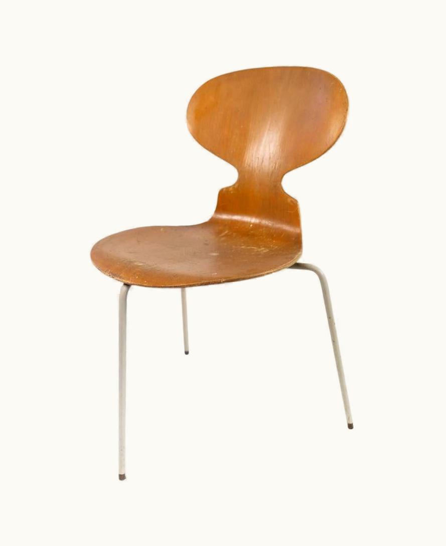 Arne Jacobsen Arne Jacobsen Ant Chair, Model 3101, In Light Wood, By Arne Jacobsen, 1950s