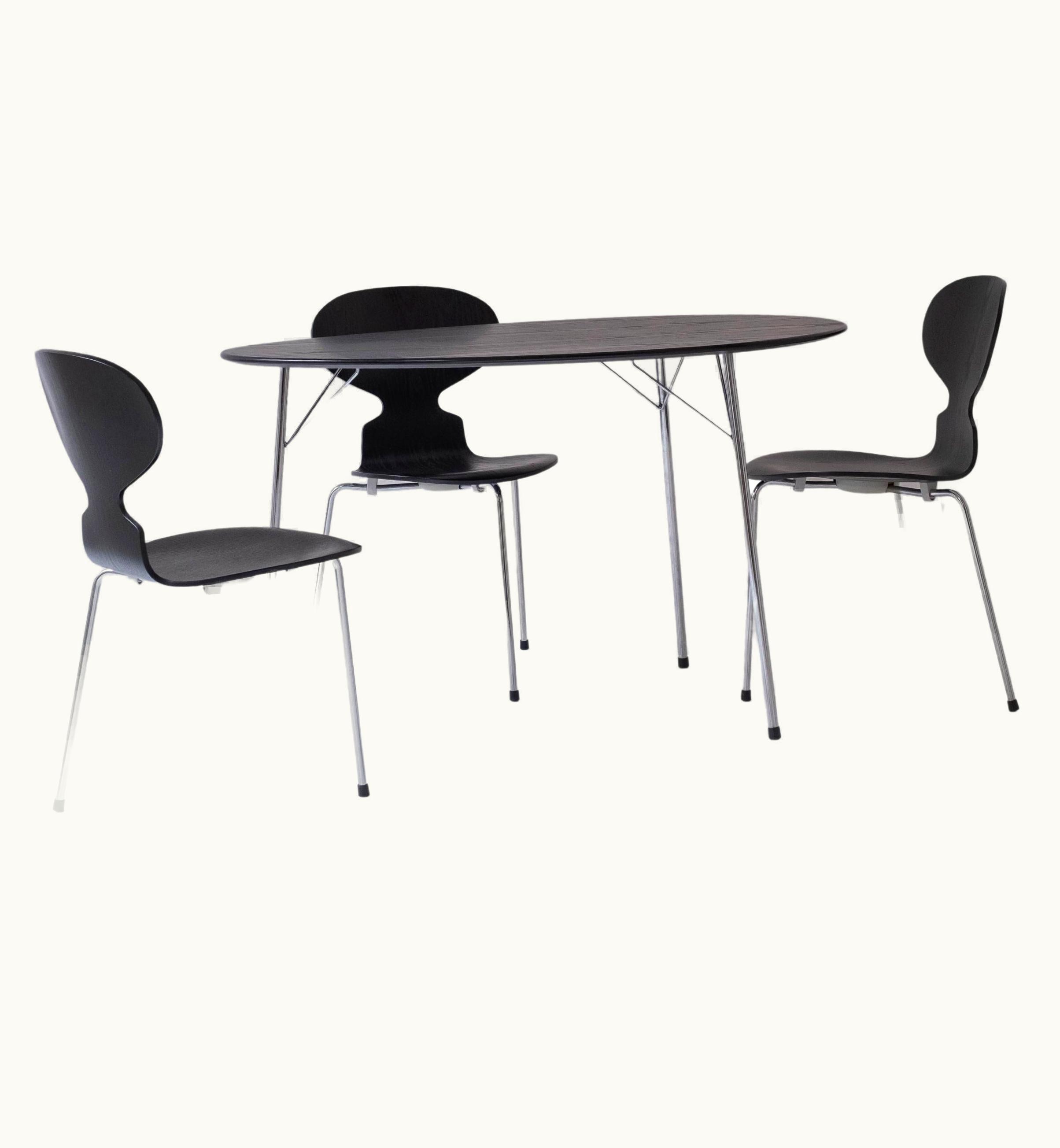 Arne Jacobsen Limited Edition '100th Anniversary' Ant Set By Arne Jacobsen For Fritz Hansen