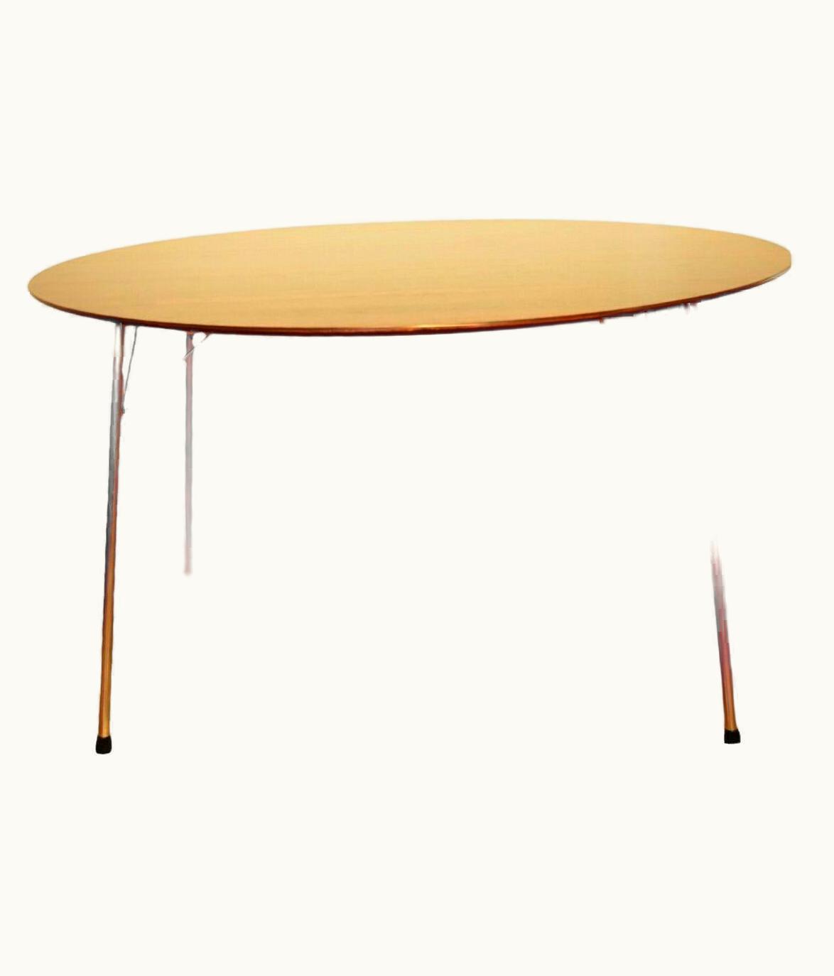 Arne Jacobsen Arne Jacobsen Arne Jacobson Model 3600 Rosewood Round Dining Table For Fritz Hansen, 1960's