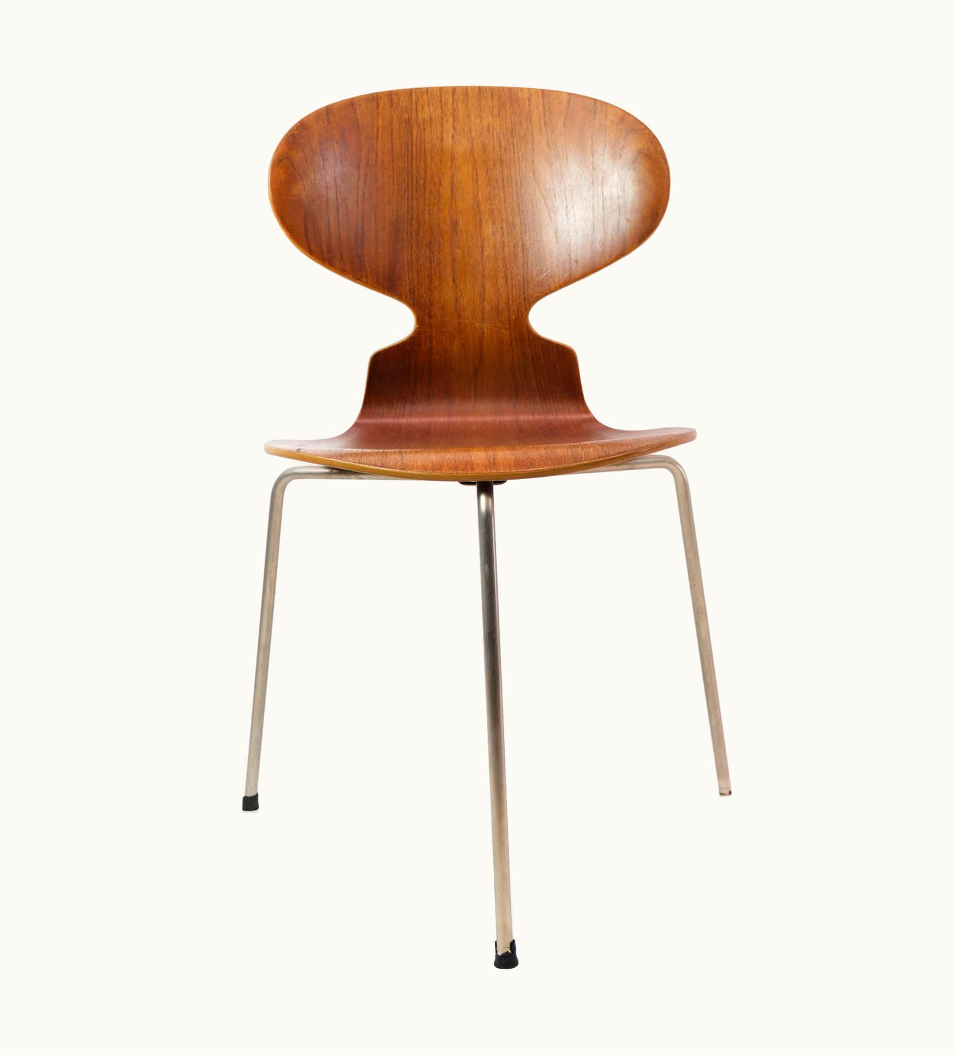 Arne Jacobsen Arne Jacobsen Ant, Model 3100, Arne Jacobsen, Teak Wood, Fritz Hansen, 1950