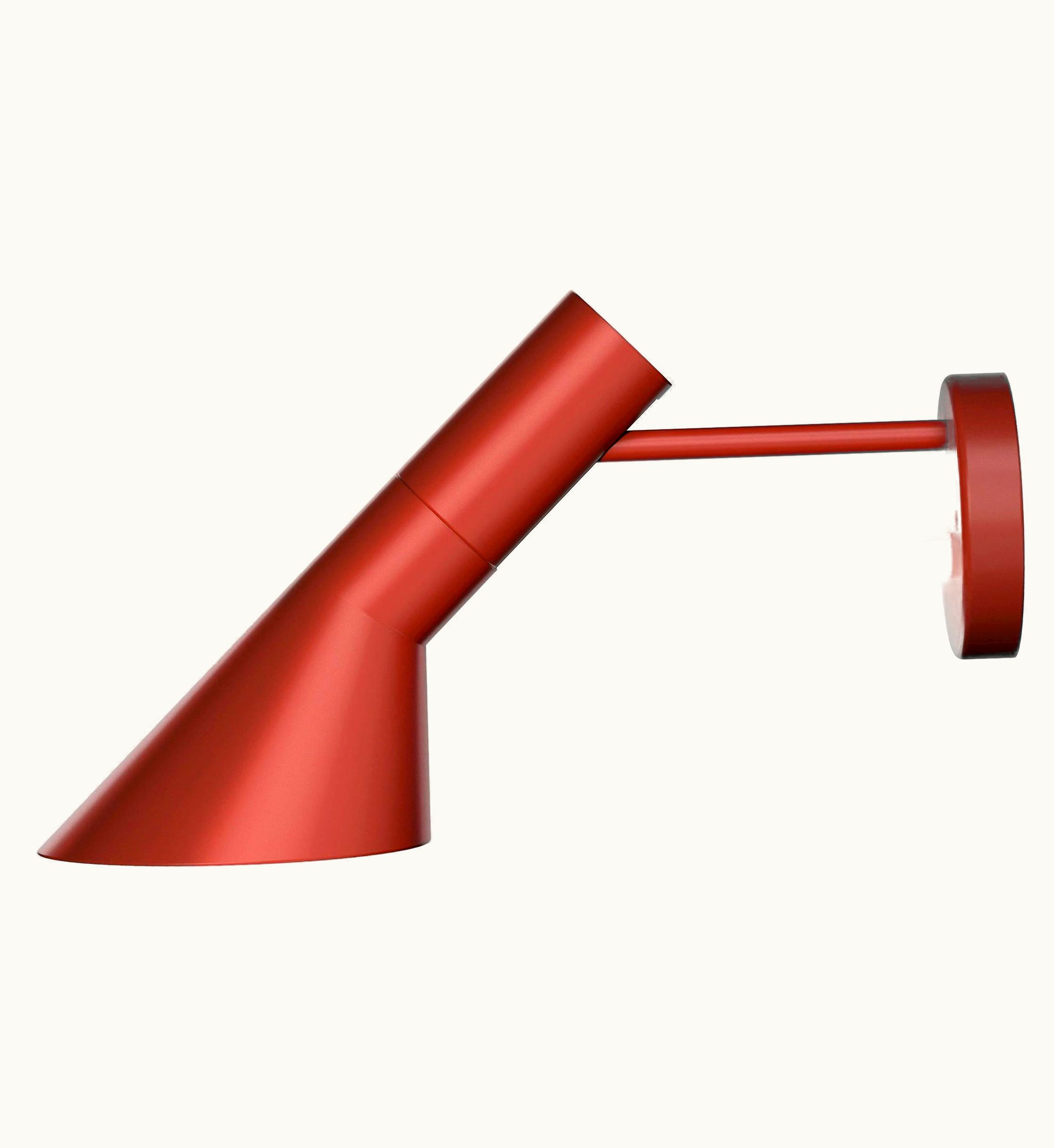Arne Jacobsen Arne Jacobsen AJ Wall Light For Louis Poulsen In Red