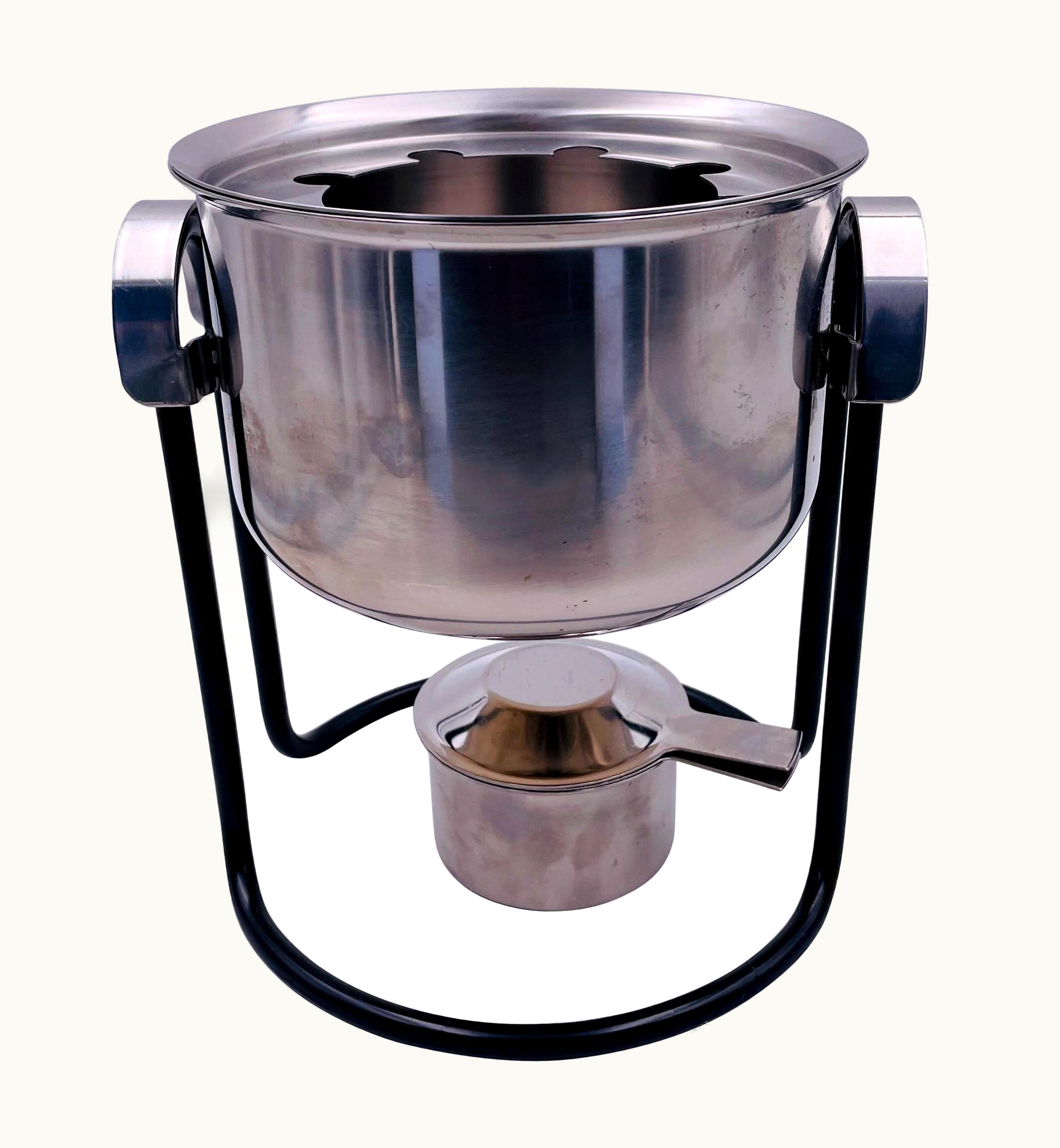 Arne Jacobsen Arne Jacobsen Stainless Steel Fondue Pot Designed By Arne Jacobsen For Stelton