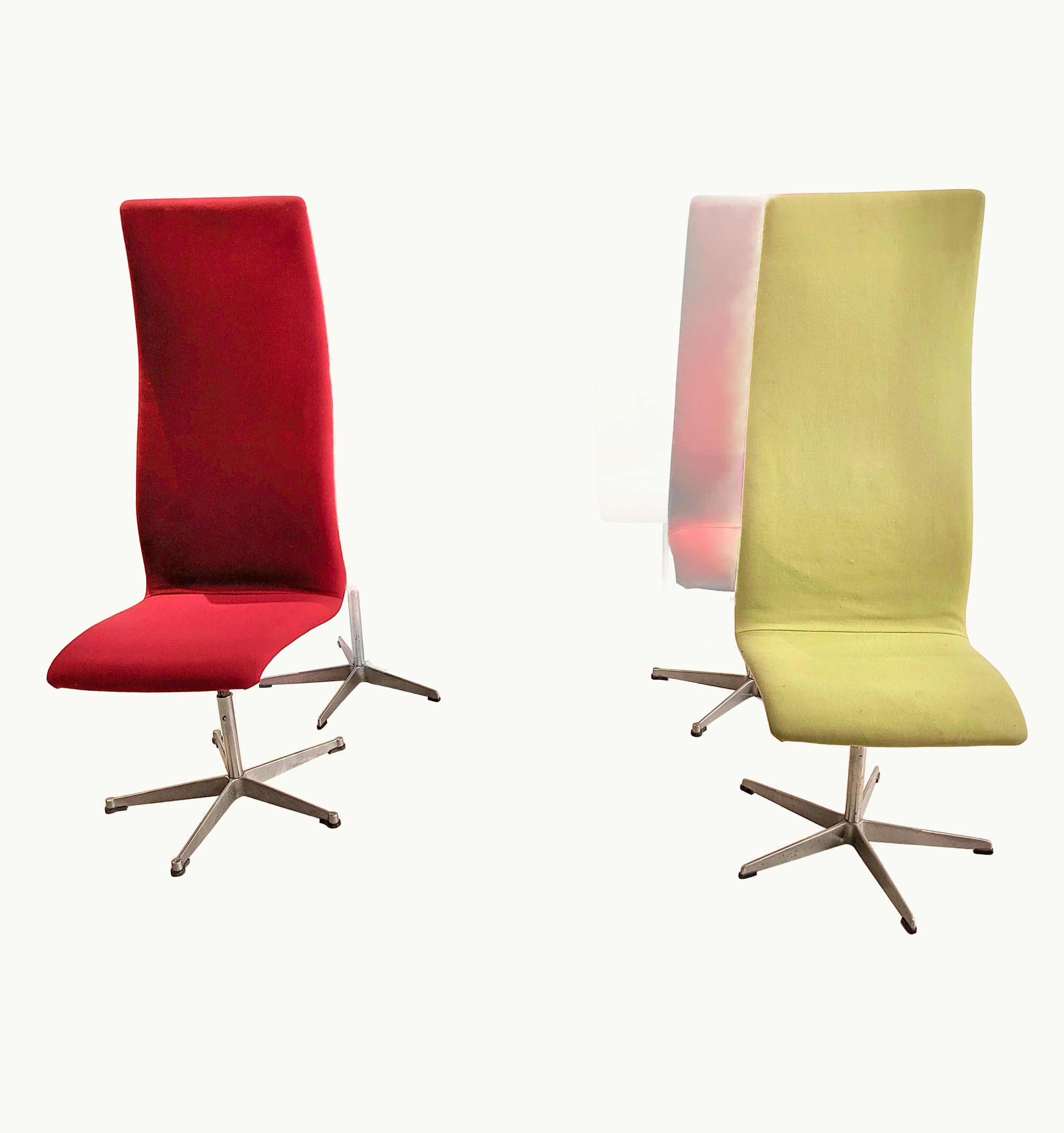 Arne Jacobsen Arne Jacobsen Set Of 6 Oxford Chairs By Arne Jacobsen