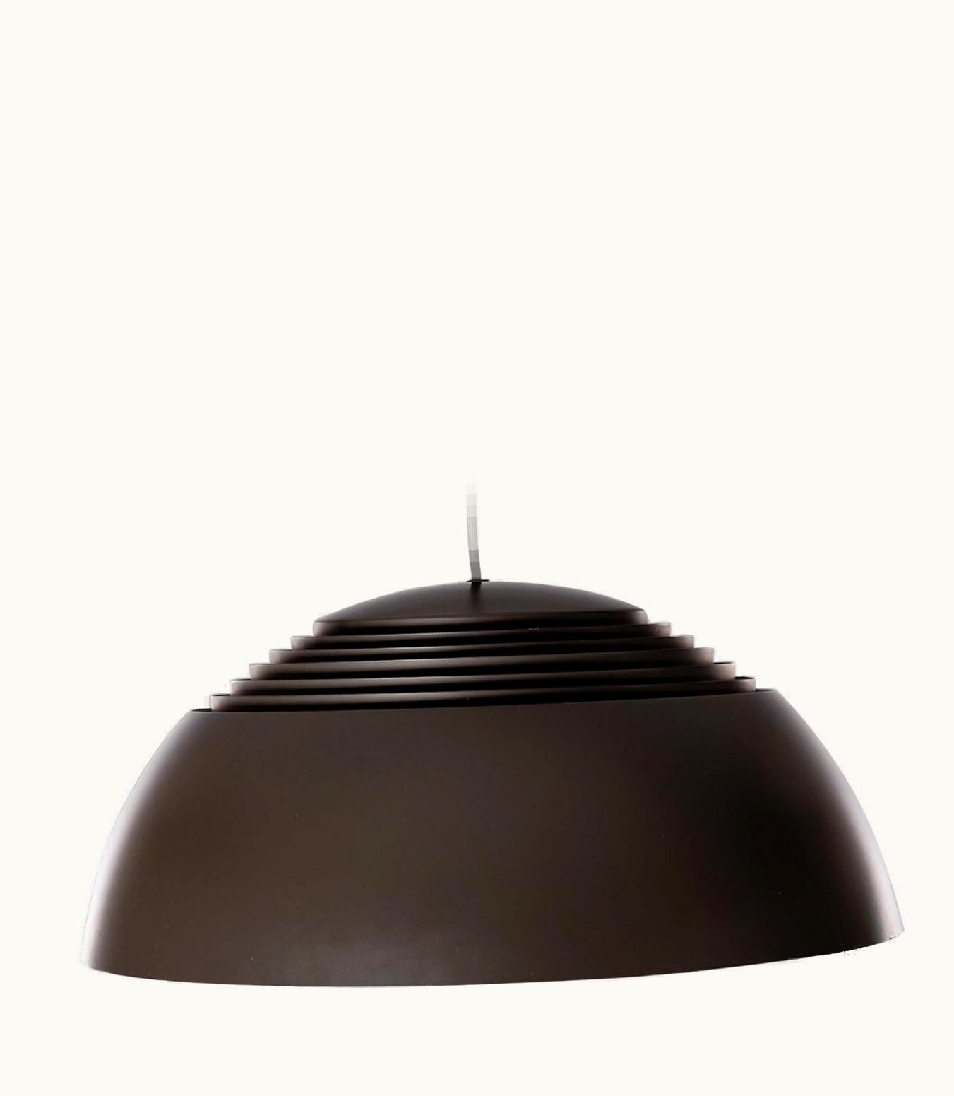 Arne Jacobsen Arne Jacobsen Dark Grey Arne Jacobsen Lamp By Arne Jacobsen For Louis Poulsen, 1970s