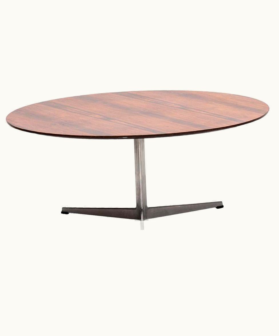Arne Jacobsen Arne Jacobsen Coffee Table In Rosewood By Fritz Hansen In Denmark