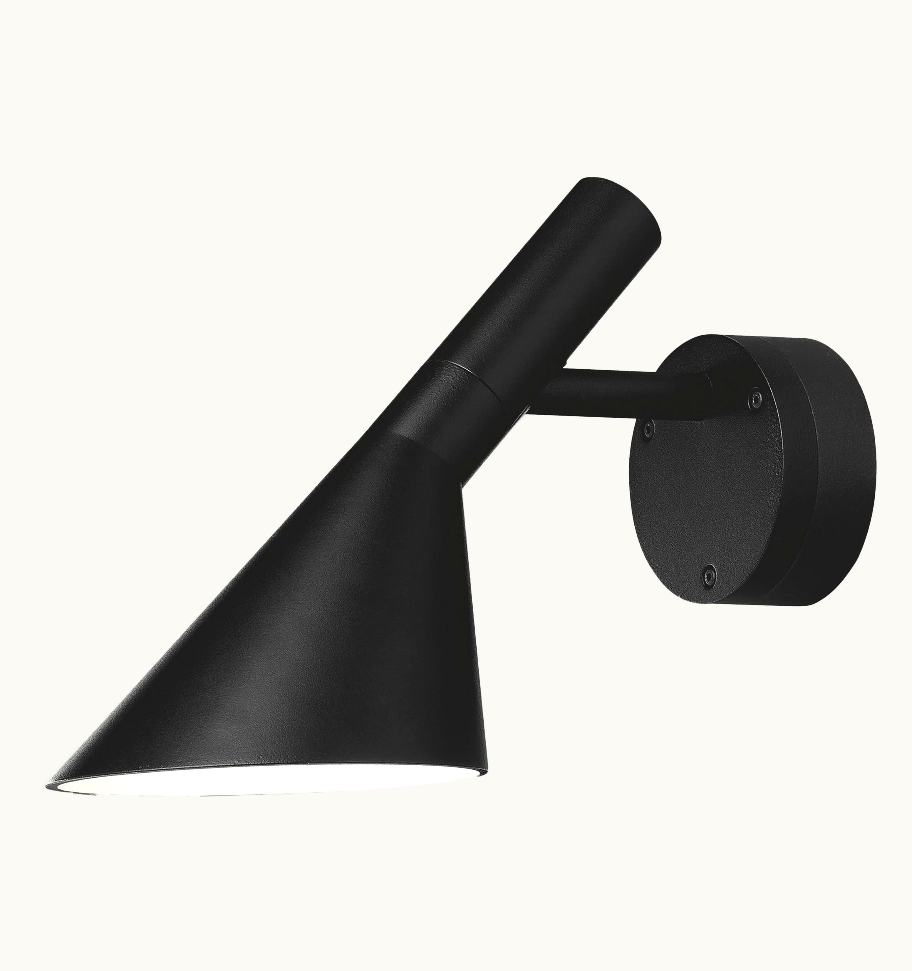 Arne Jacobsen Arne Jacobsen Louis Poulsen Outdoor AJ 50 Wall Lamp By Arne Jacobsen