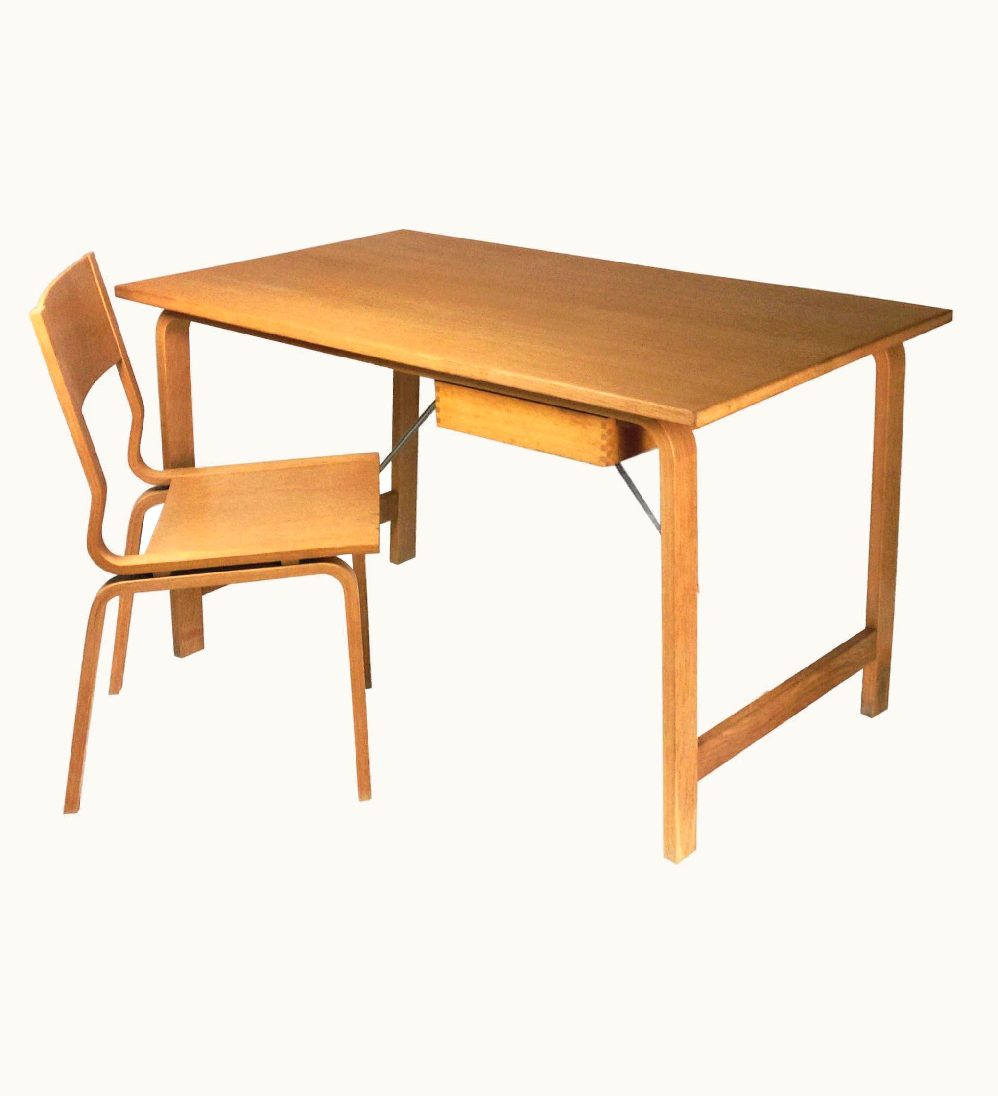 Arne Jacobsen Arne Jacobsen 1965 Danish Arne Jacobsen Saint Catherines Desk And Chair In Oak By Fritz Hansen