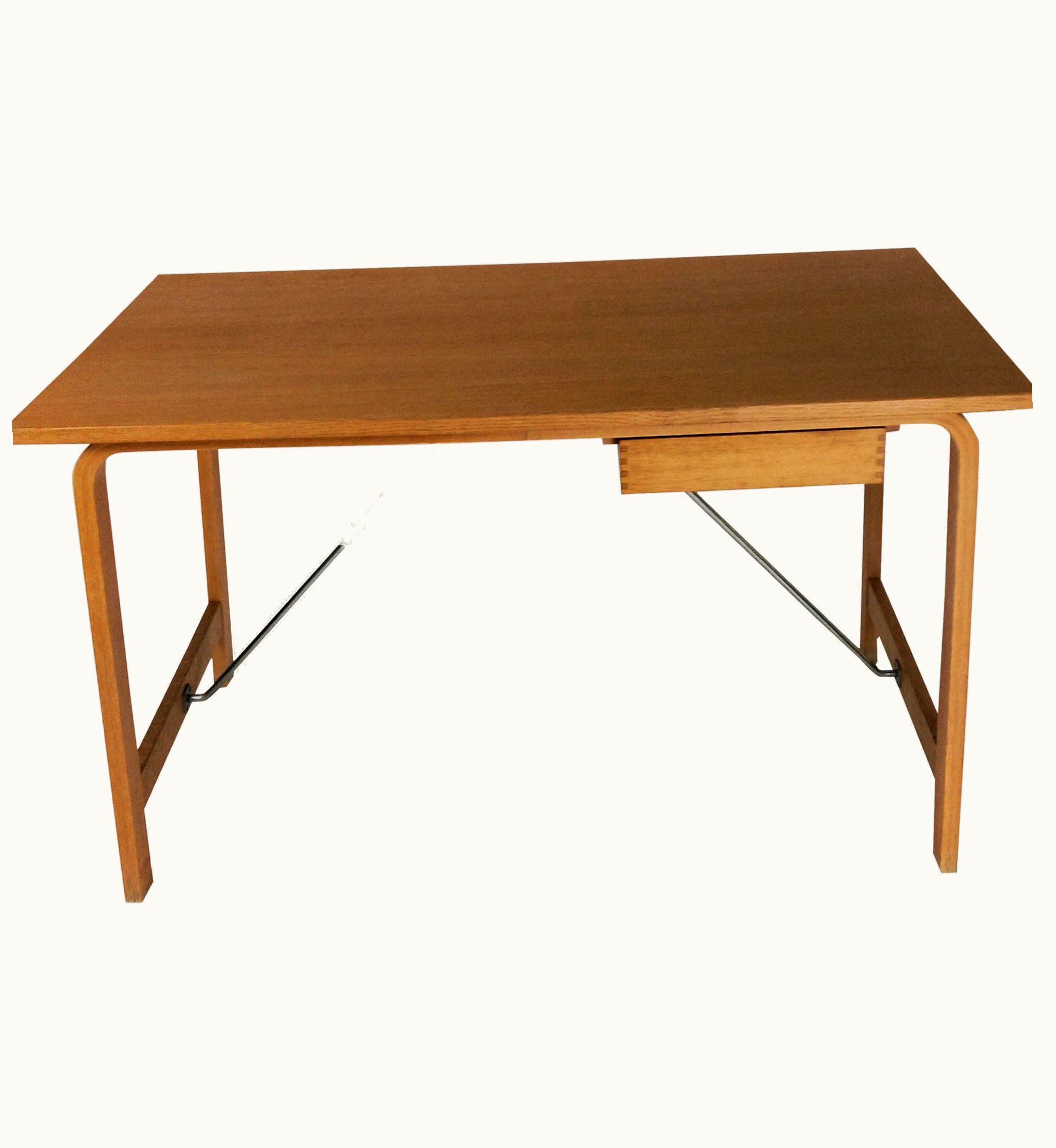 Arne Jacobsen Arne Jacobsen 1965 Danish Arne Jacobsen Saint Catherines Desk In Oak By Fritz Hansen