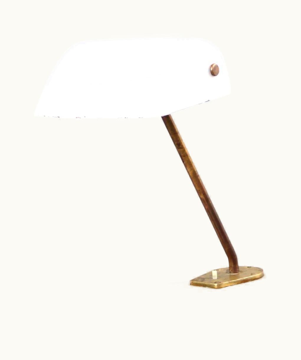 Hans J. Wegner;Arne Jacobsen Hans J. Wegner;Arne Jacobsen Rare Arne Jacobsen And Hans J. Wegner Desk Lamp Scandinavian Modern, 1938