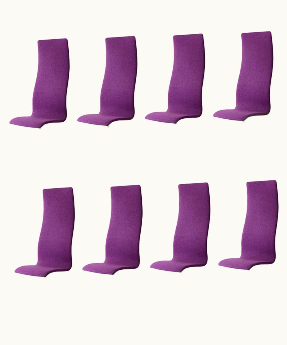 Arne Jacobsen Arne Jacobsen Eight Mid Century Modern Chairs By Arne Jacobsen, Manufactured By Fritz Hansen