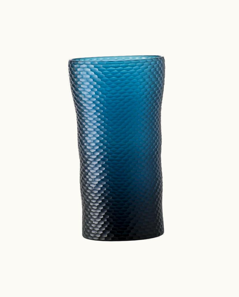 Carlo Scarpa Carlo Scarpa 21st Century Battuto A Nido D'ape Vase In Horizon By Carlo Scarpa