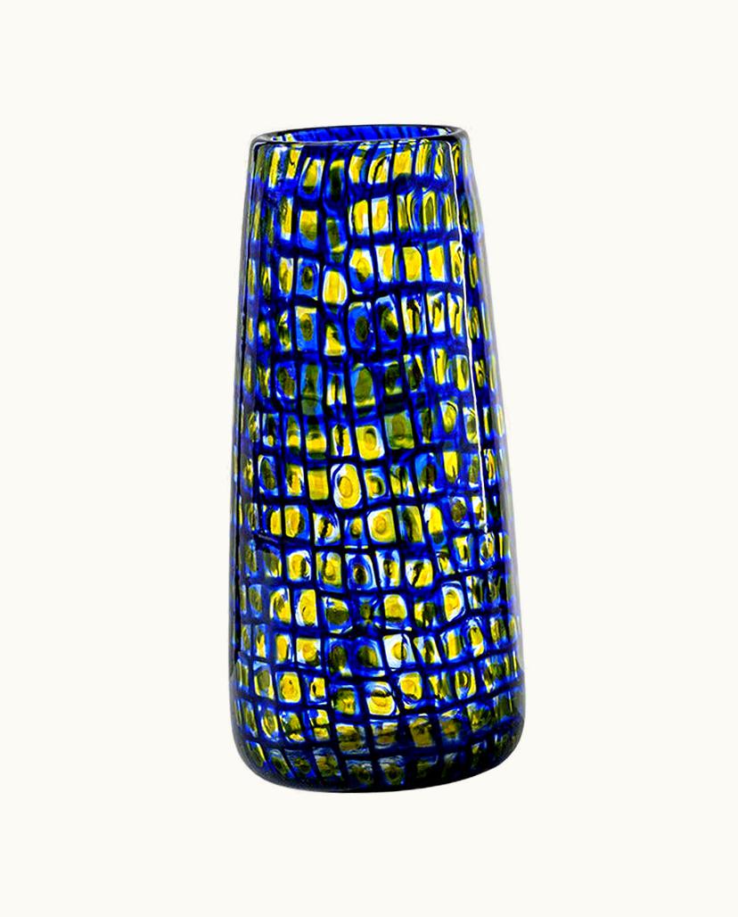 Carlo Scarpa Carlo Scarpa 21st Century Murrine Romane Glass Vase In Multicolour By Carlo Scarpa UZ0188384