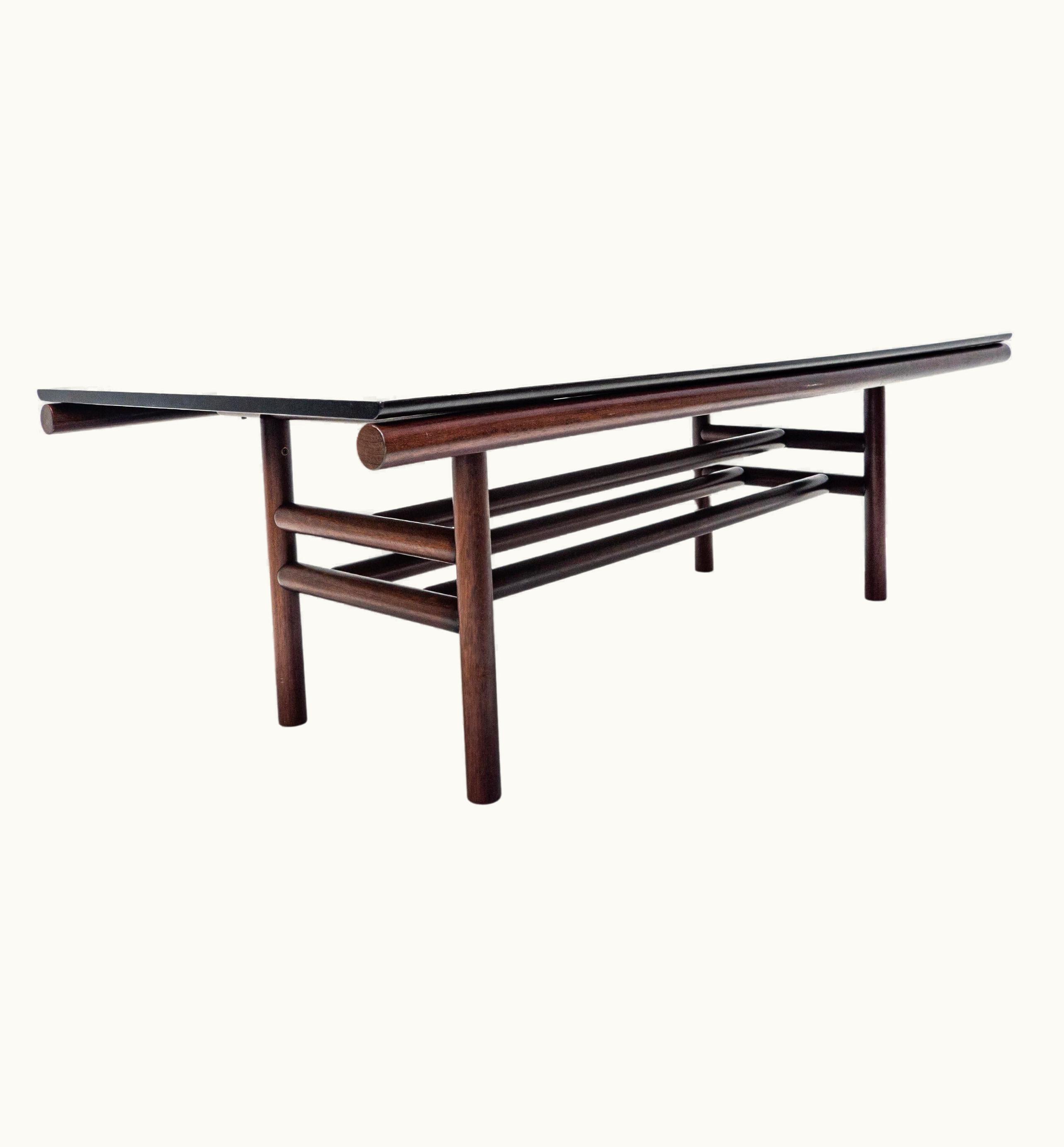 Carlo Scarpa Carlo Scarpa Gritti Wooden Dining Table By Carlo Scarpa For Simon International, 1970s