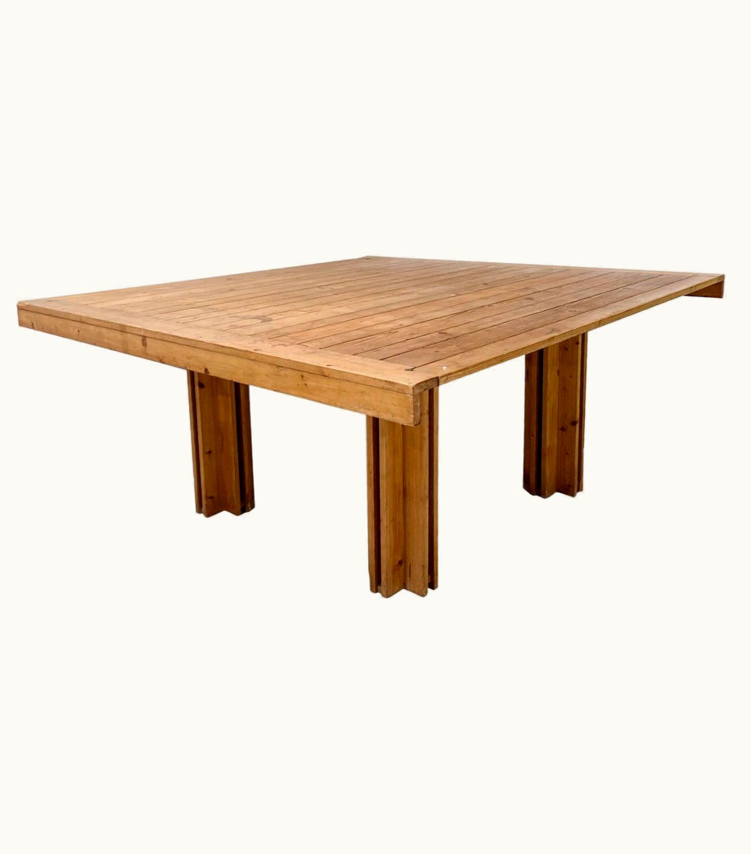 Carlo Scarpa Carlo Scarpa, Dining Table Model "Riomarin 142", Italy, 1974