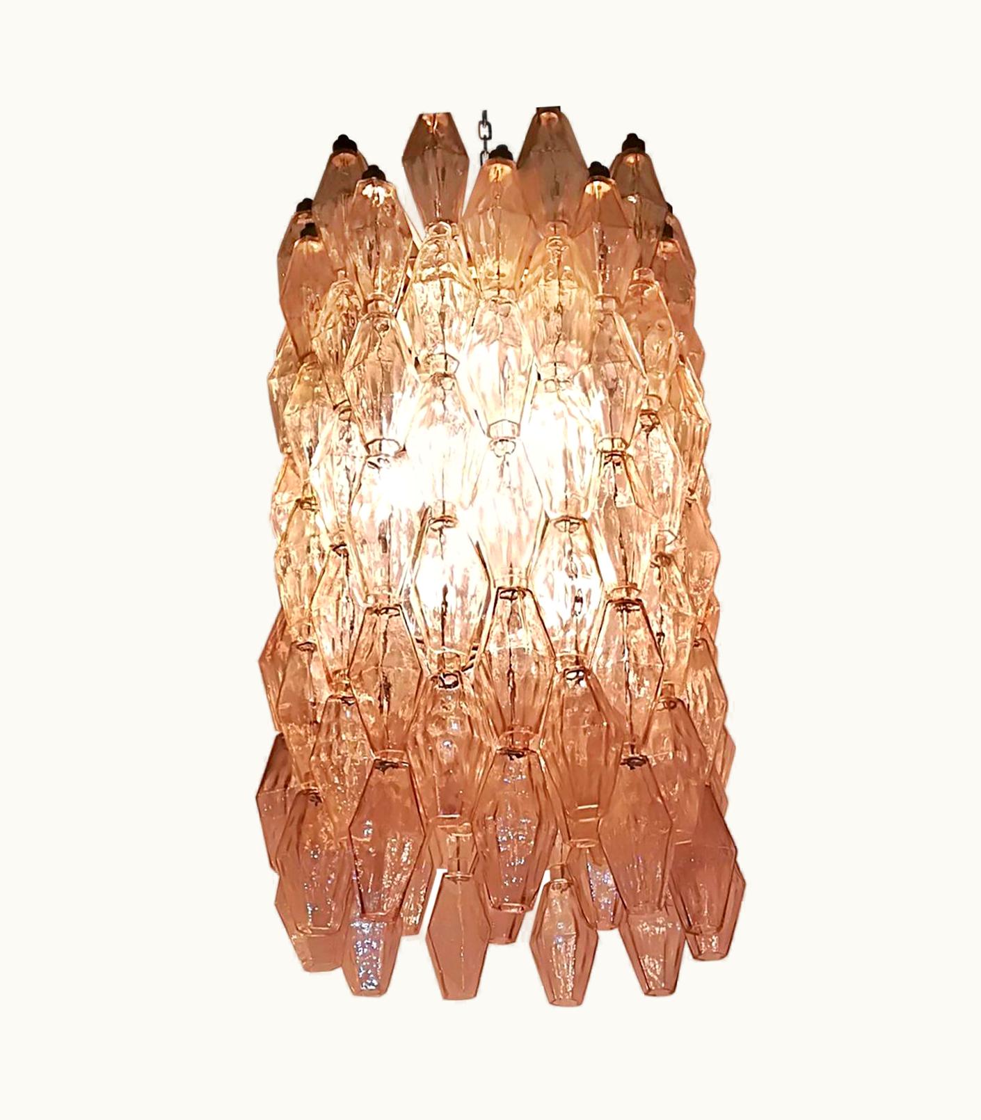 Carlo Scarpa Carlo Scarpa Venini, Chandelier Poliedri 1950, Carlo Scarpa