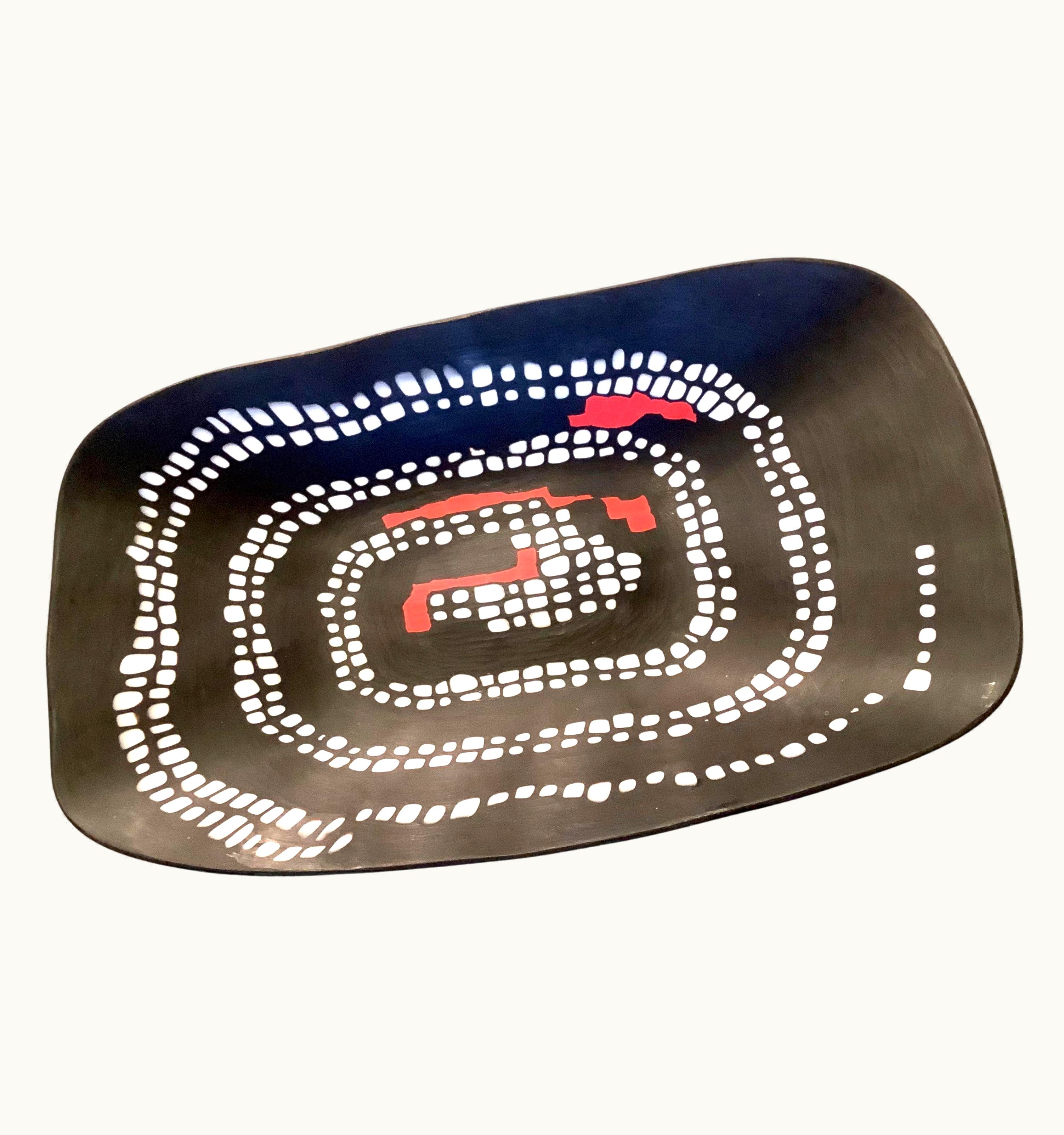 Carlo Scarpa Carlo Scarpa Venini Murrine Serpente Bowl By Carlo Scarpa