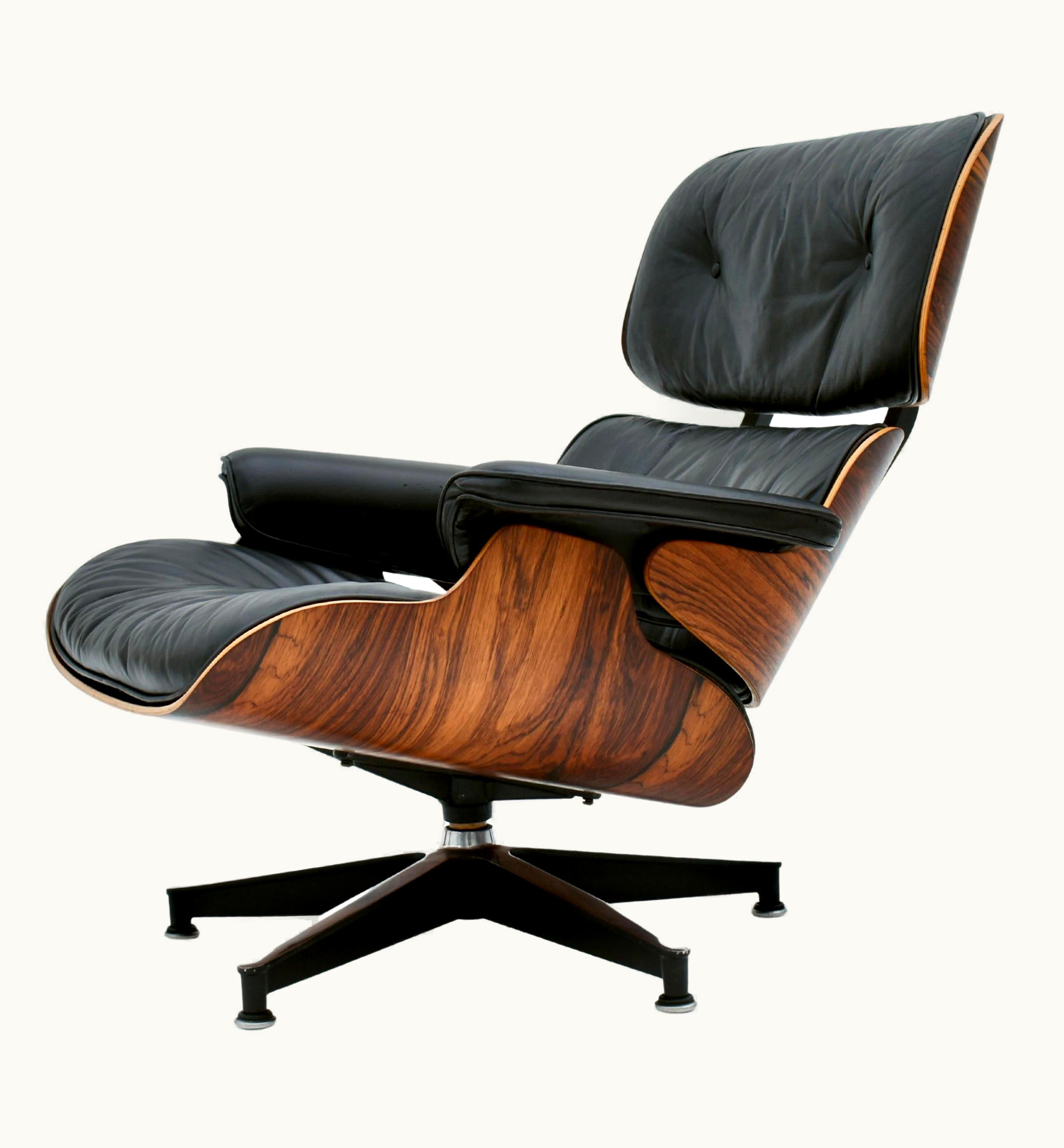 Charles and Ray Eames Charles and Ray Eames Original 1960's Production Eames Lounge Chair For Herman Miller