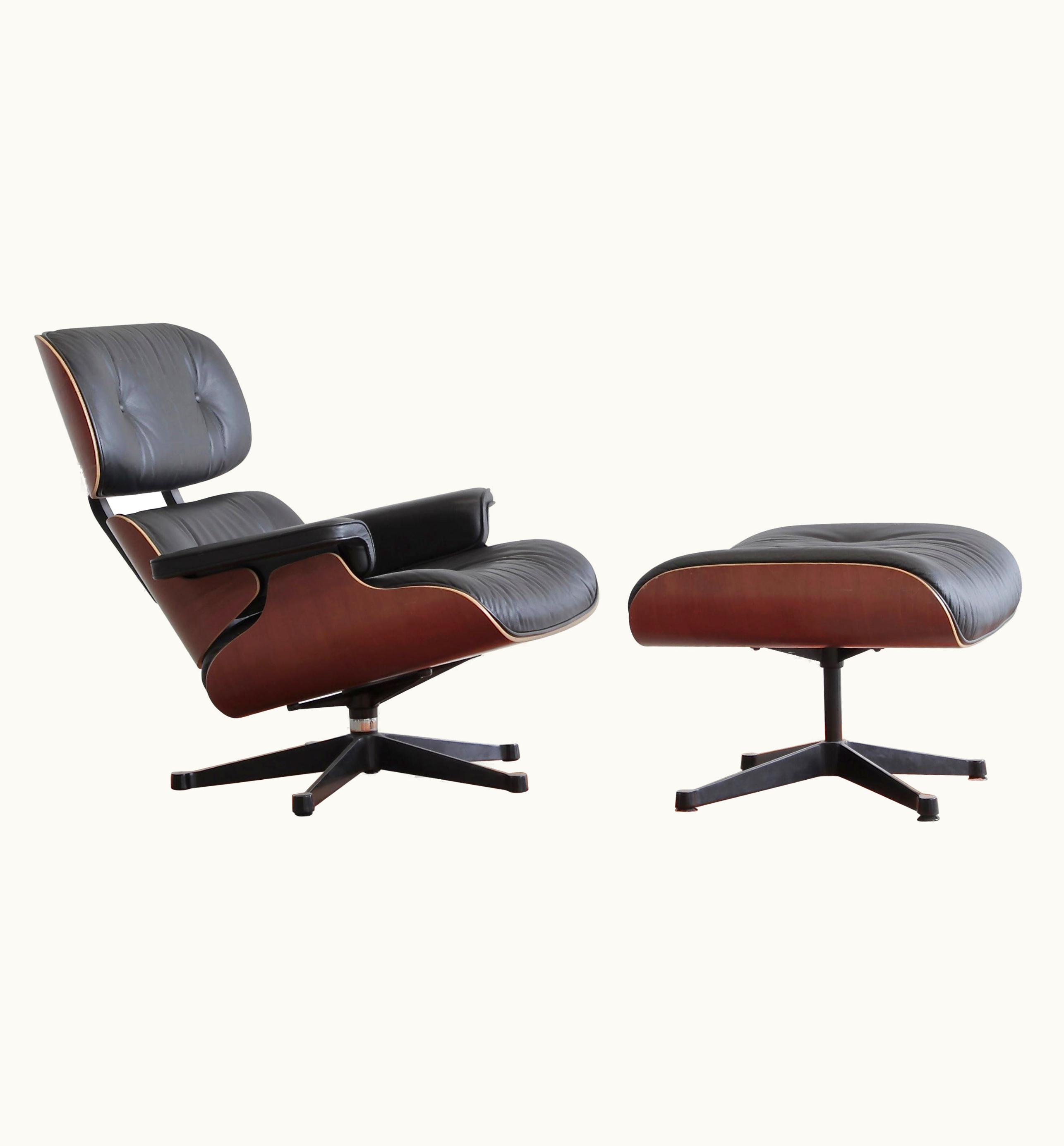Charles and Ray Eames Charles and Ray Eames Charles & Ray Eames Lounge Chair And Footstool, VItra 1999