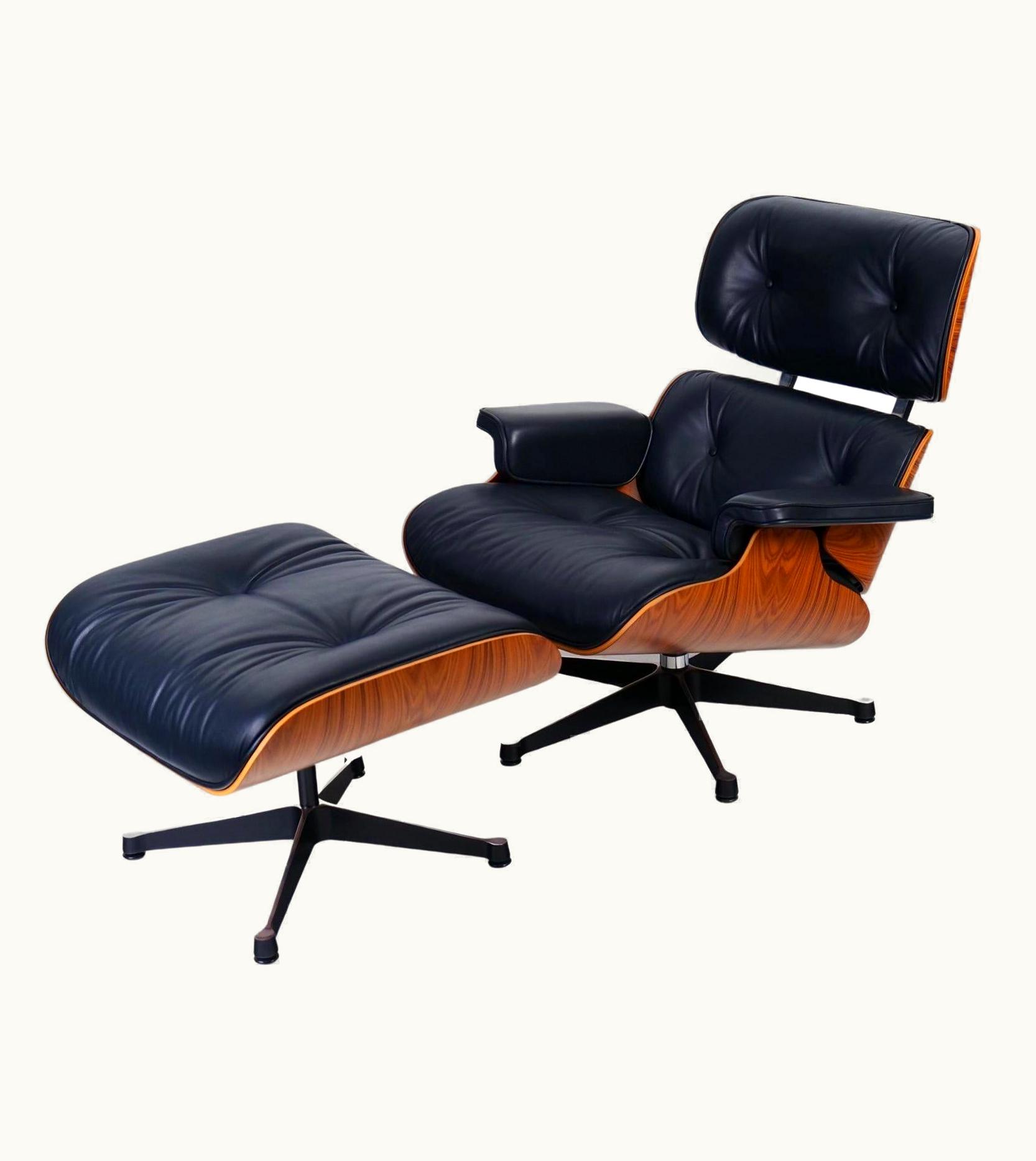 Herman Miller;Charles and Ray Eames Herman Miller;Charles and Ray Eames 50s Anniversary Edition No. 000/999 Eames Lounge Chair, VItra By Herman Miller