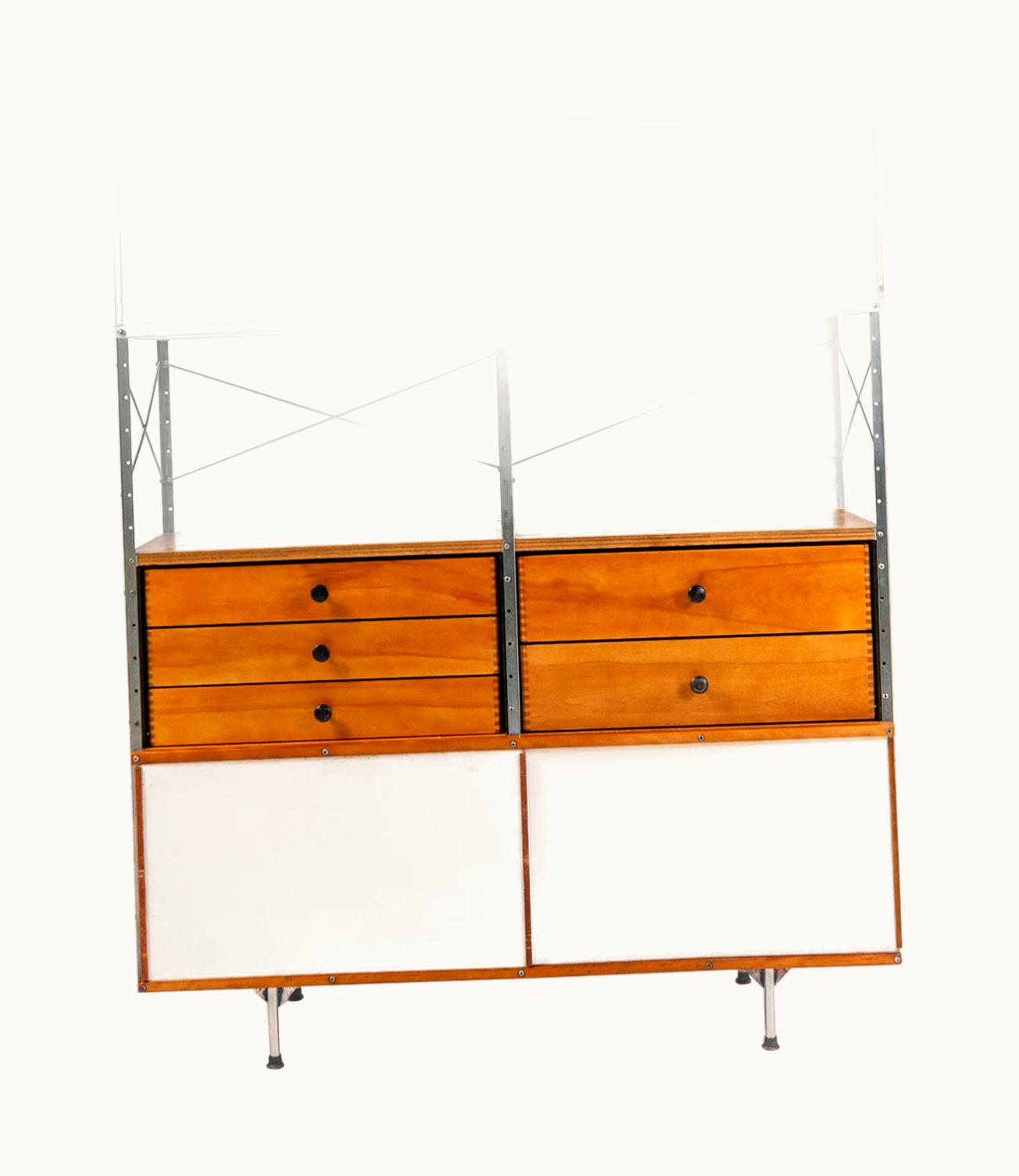 Charles and Ray Eames Second Generation Eames Storage Unit ESU 400-N Series By Charles And Ray Eames