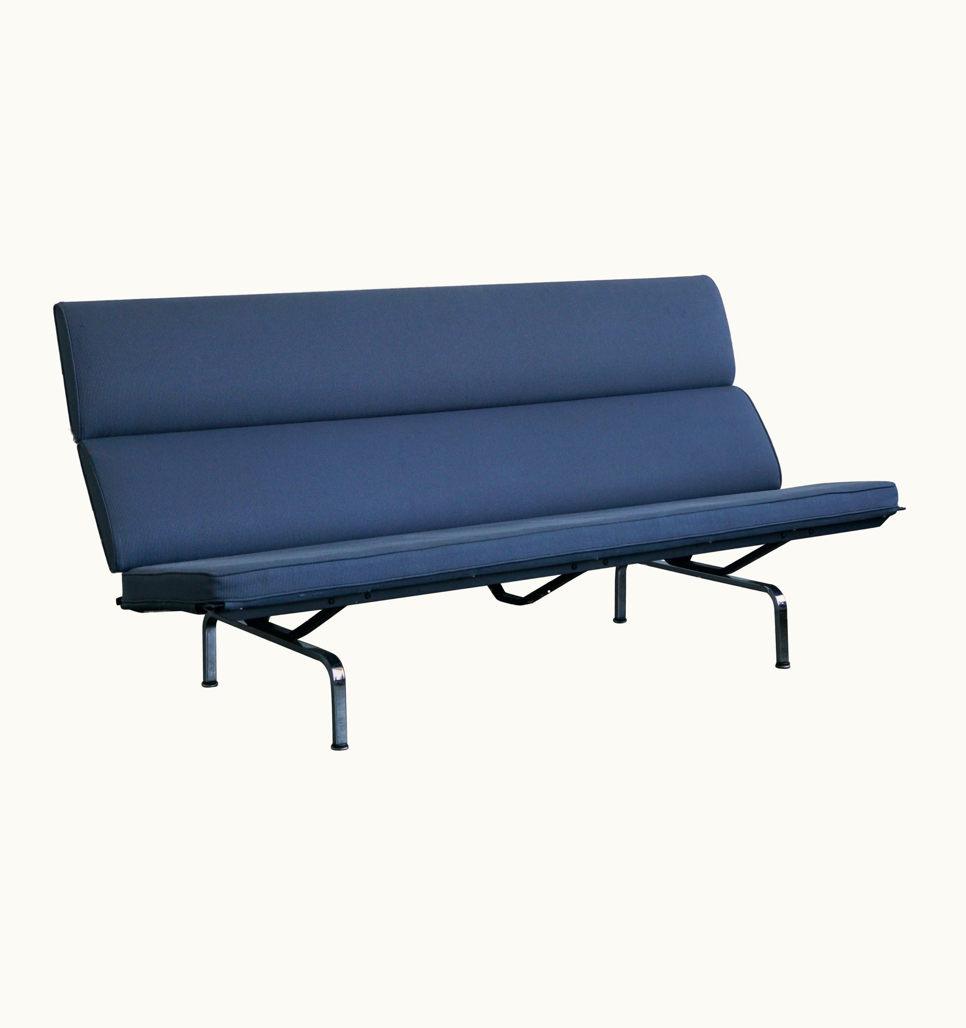 Charles and Ray Eames Compact Sofa For Herman Miller
