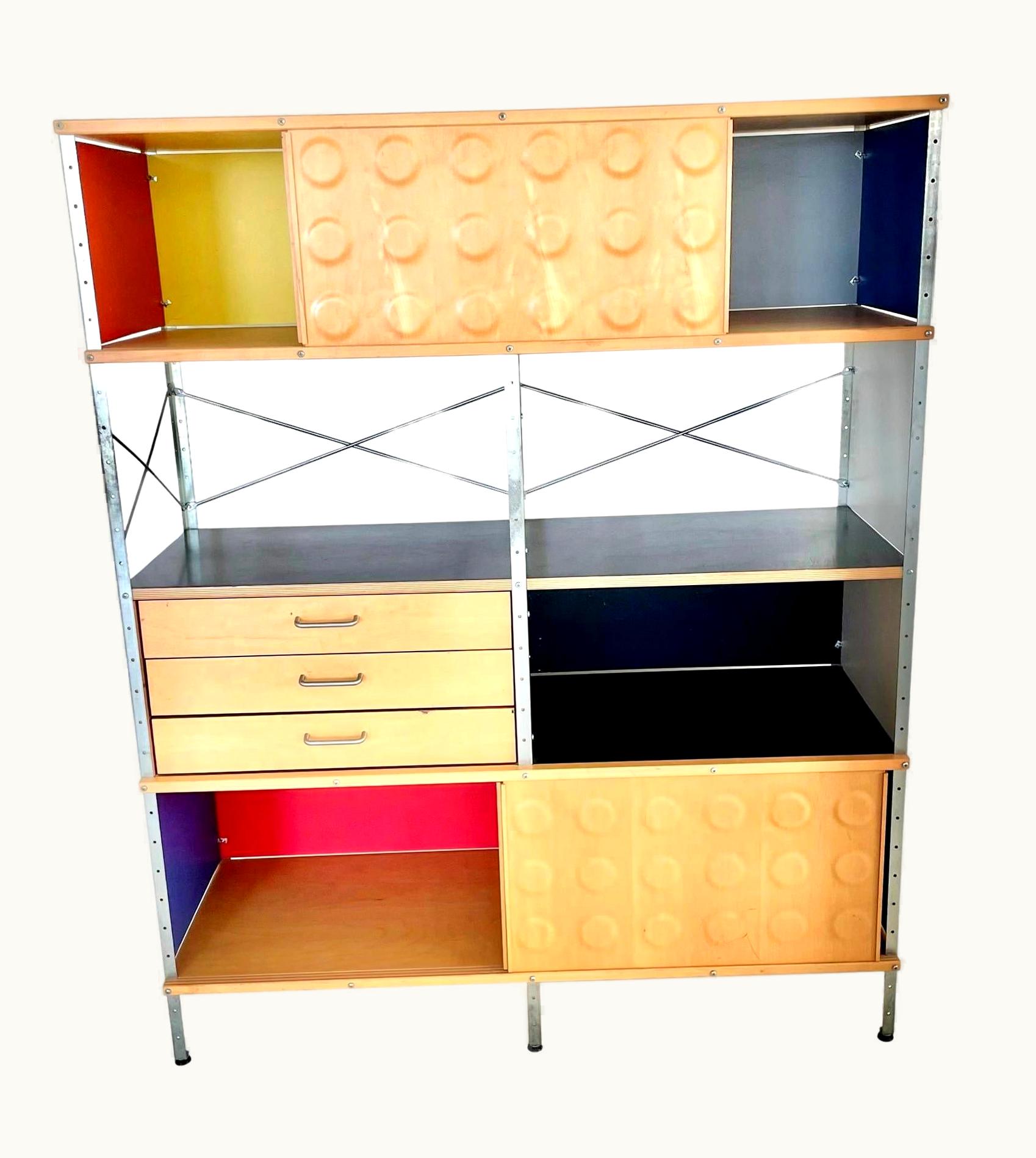 Charles and Ray Eames Charles & Ray Eames ESU 400 Storage Unit, 1994 USA