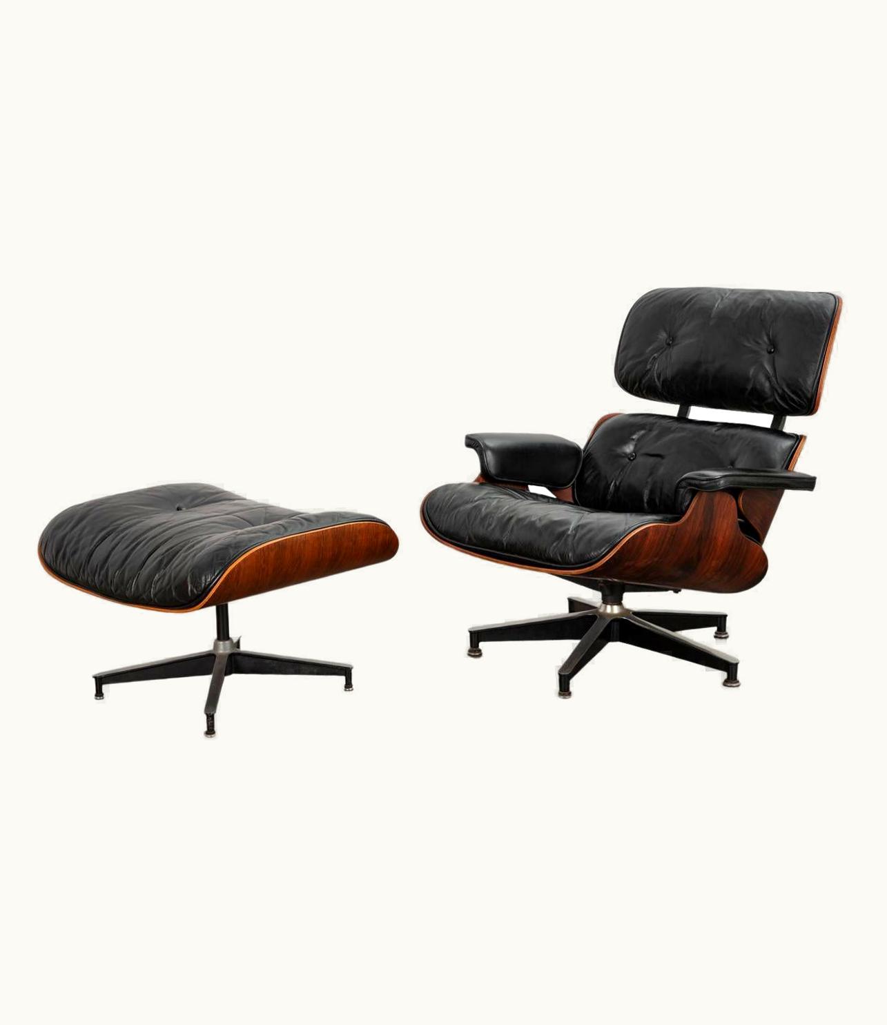 Charles and Ray Eames 670 Lounge Chair And 671 Ottoman