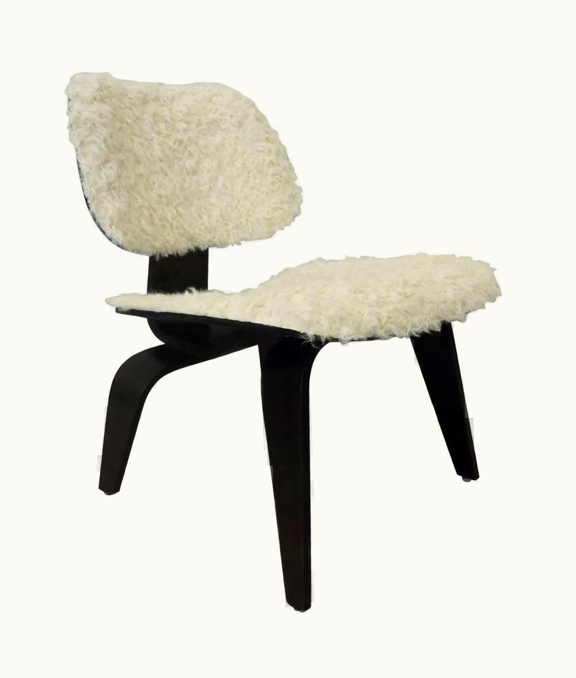 Charles and Ray Eames Custom Covered Eames For Herman Miller LCW