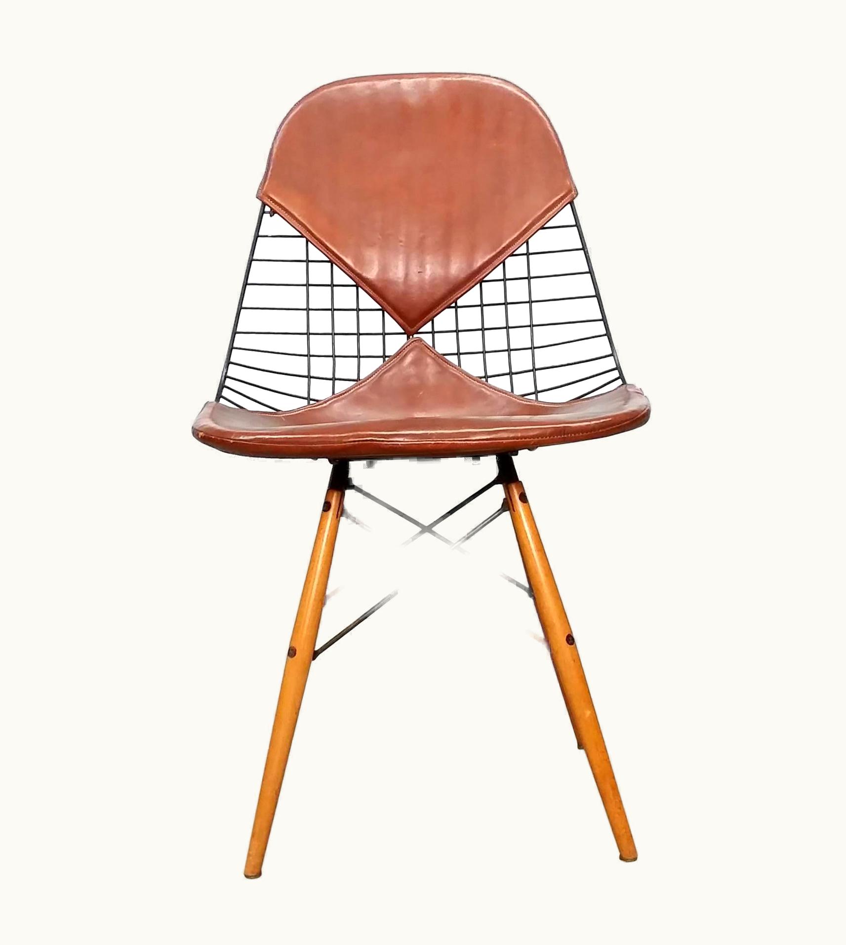 Charles and Ray Eames Early Eames DKW-2 With Leather Bikini Cover