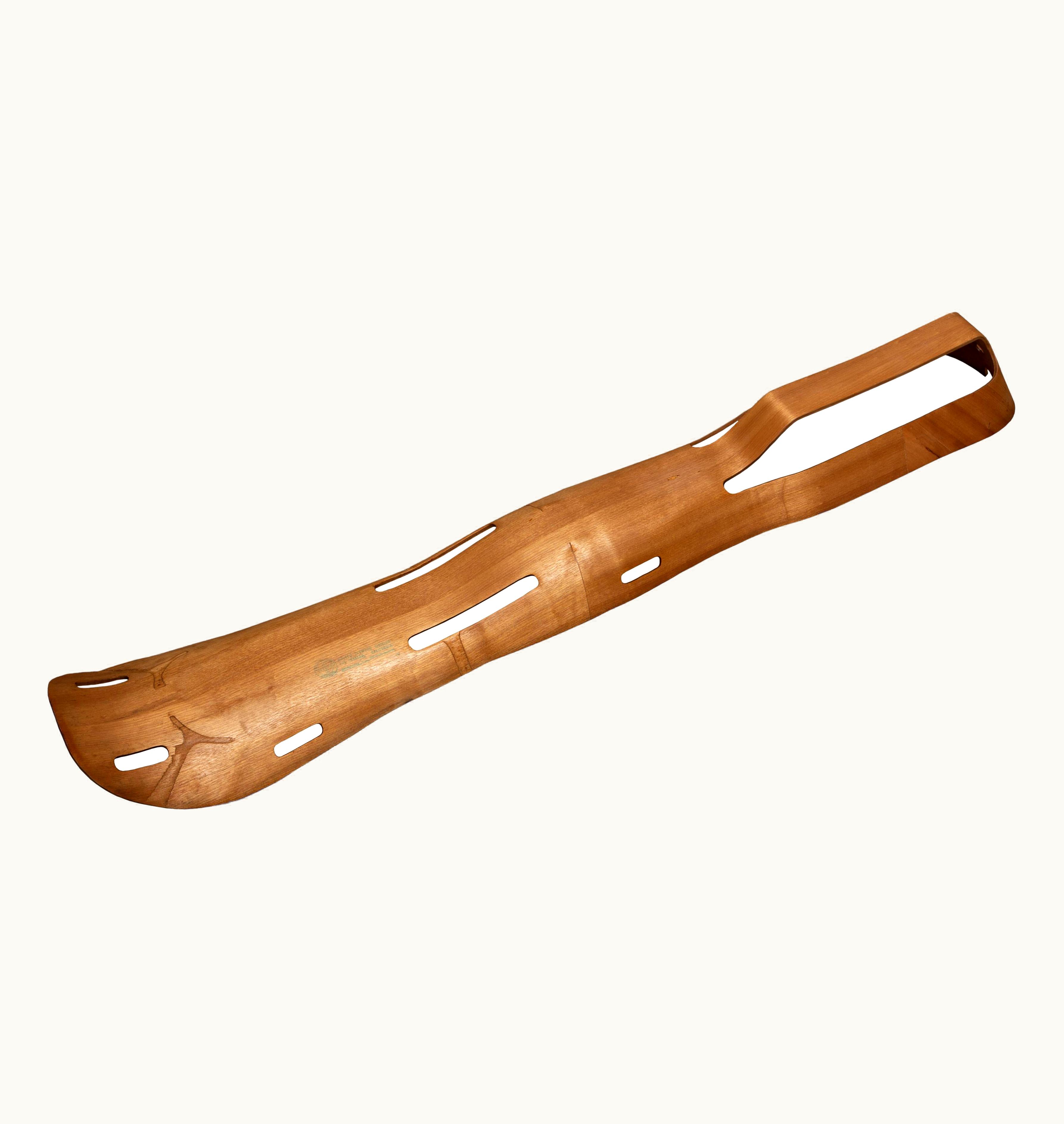 Charles and Ray Eames;Charles Eames Charles and Ray Eames;Charles Eames Mahogany Leg Splint For Evans Products Plywood Division
