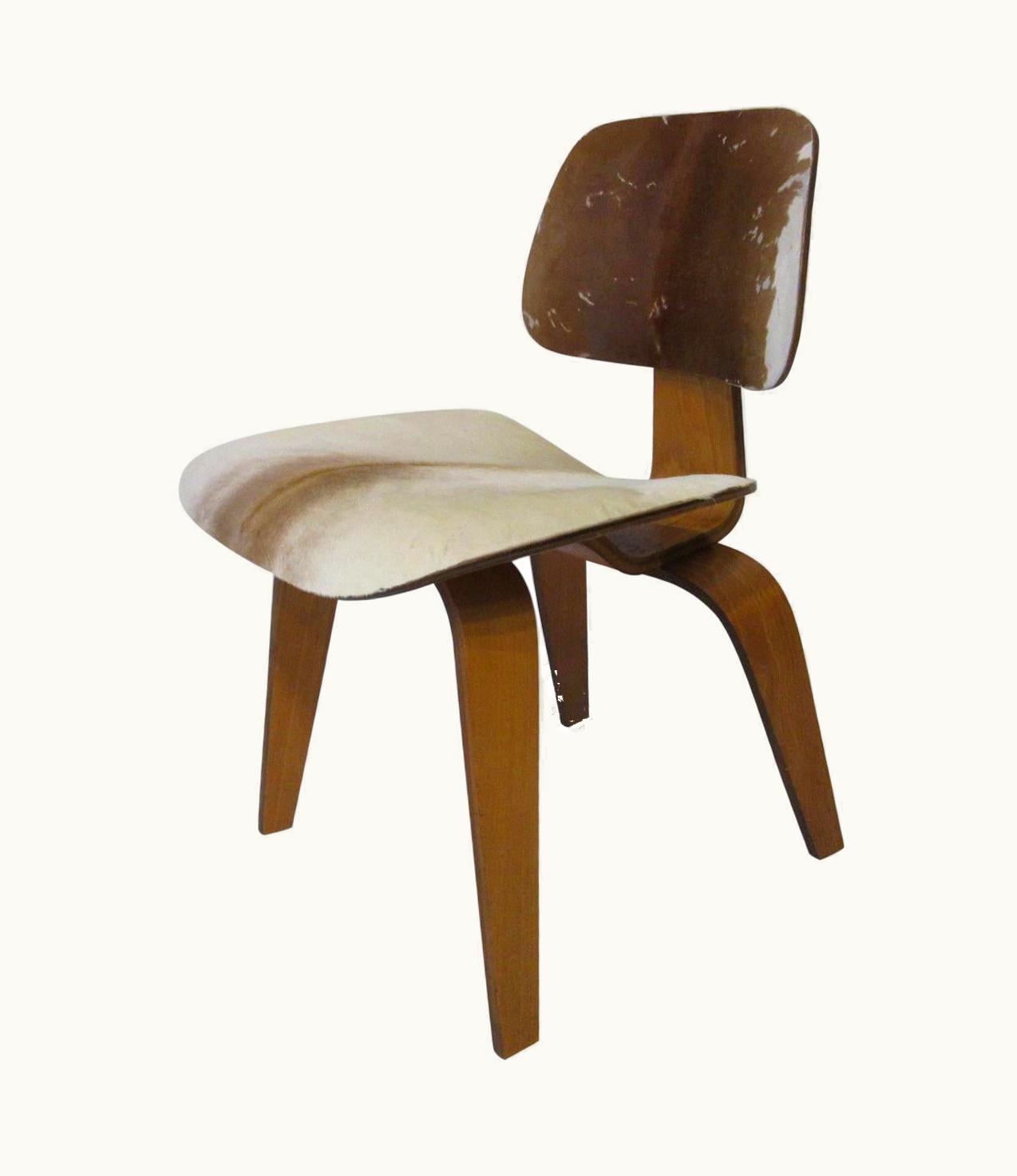 Charles and Ray Eames Ray & Charles Eames Slunk Skin DCW For Evans Company