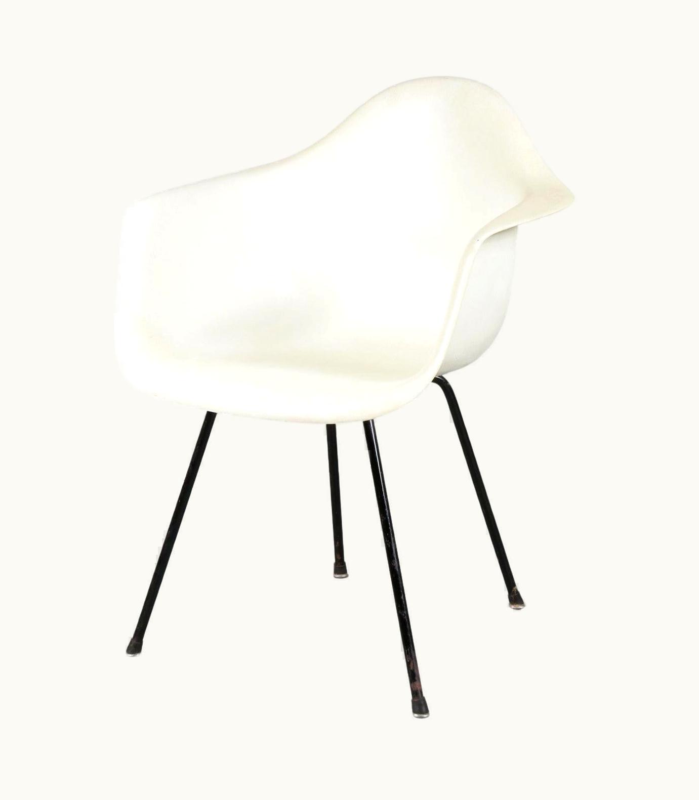 Charles and Ray Eames Charles and Ray Eames 1950s Rare Eames Zenith Side Chair For Herman Miller, USA