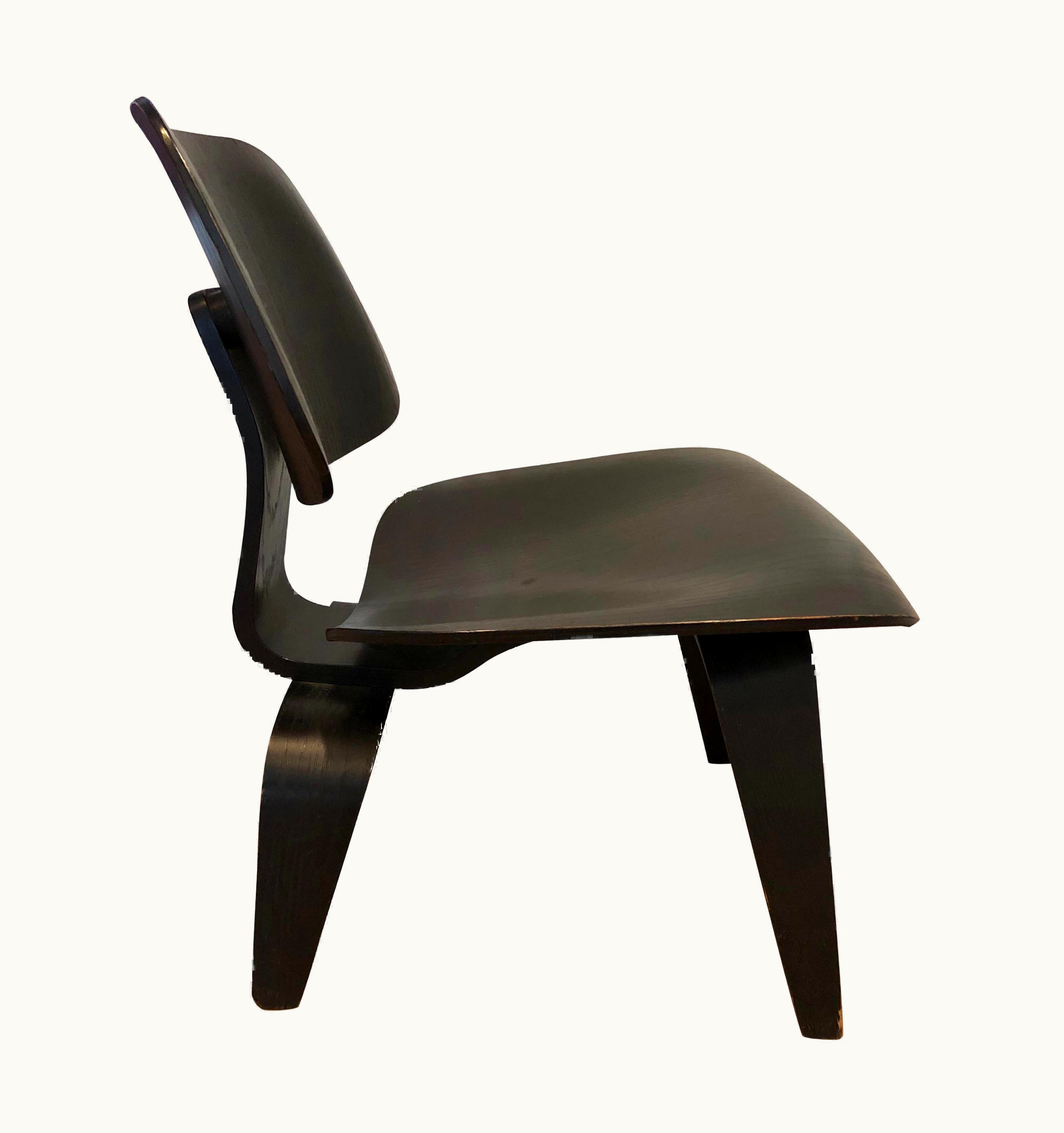 Charles and Ray Eames Charles And Ray Eames, LCW Lounge Chair, Circa 1960
