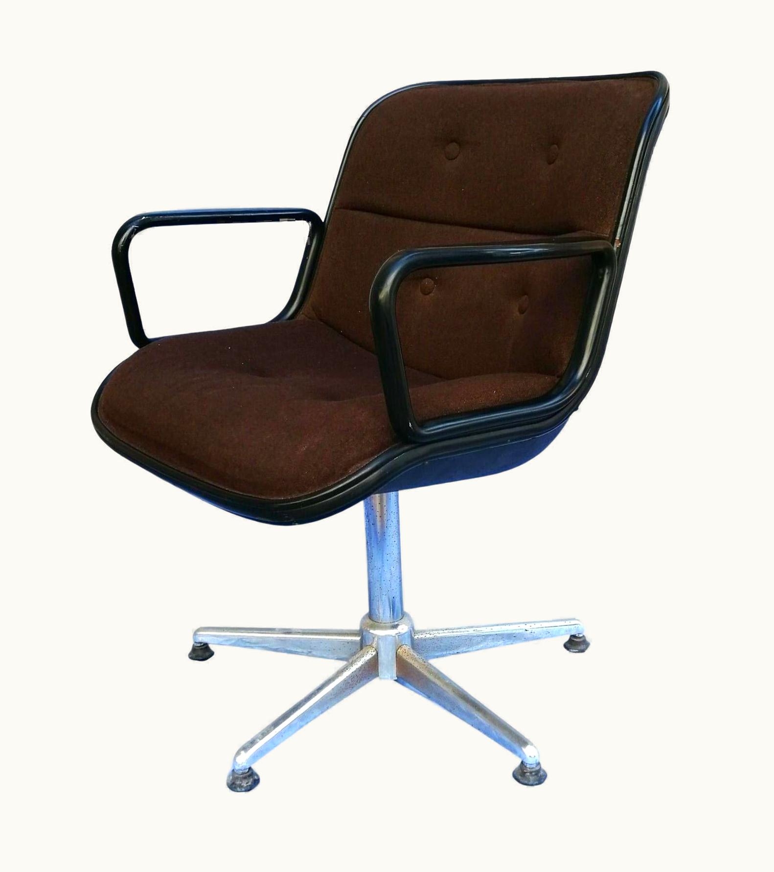 Charles Pollock Charles Pollock Executive Armchair Design Charles Pollock For Knoll, 1960s