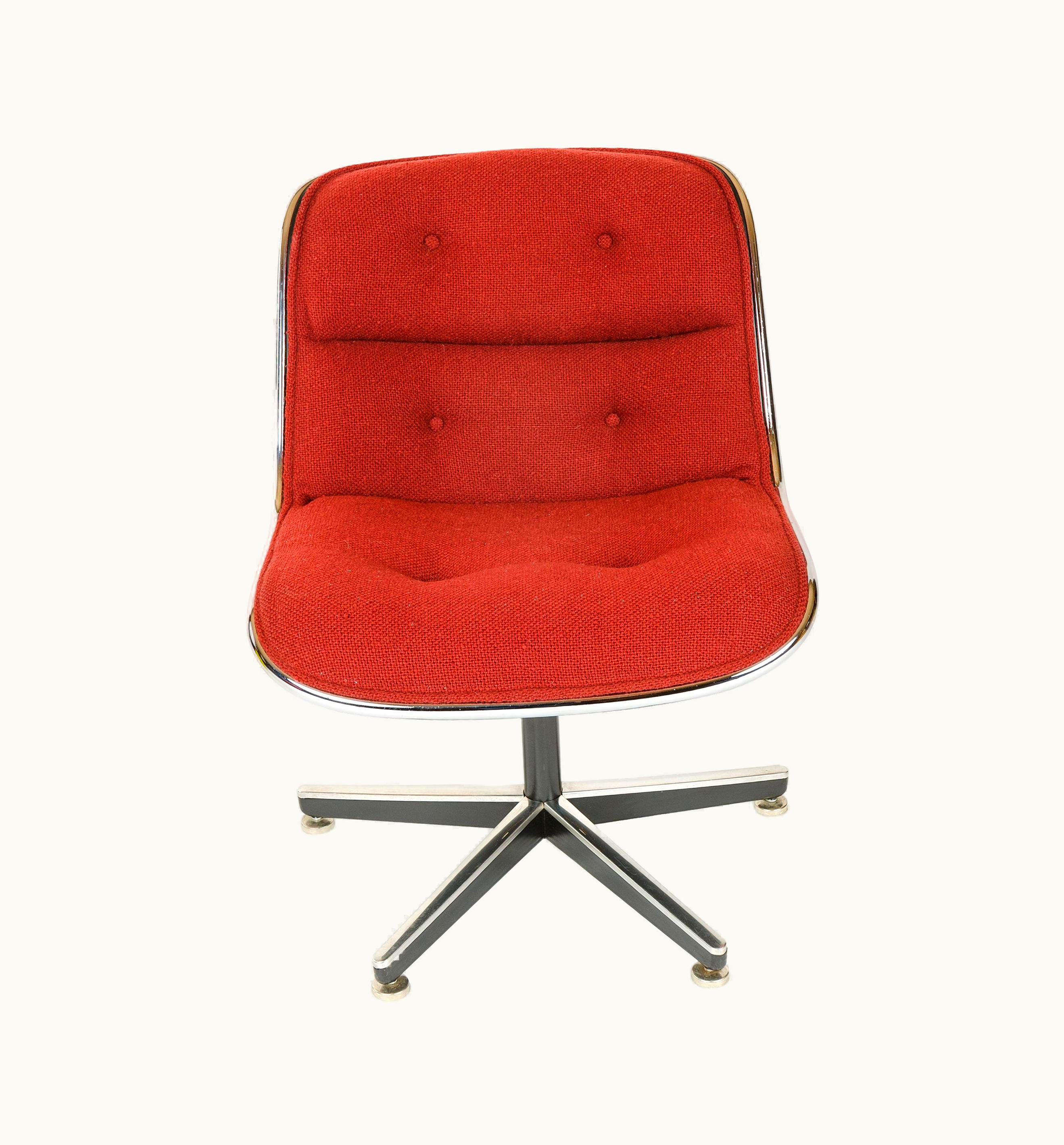 Charles Pollock Charles Pollock 1960s Pollack Executive Chair By Charles Pollack For Knoll