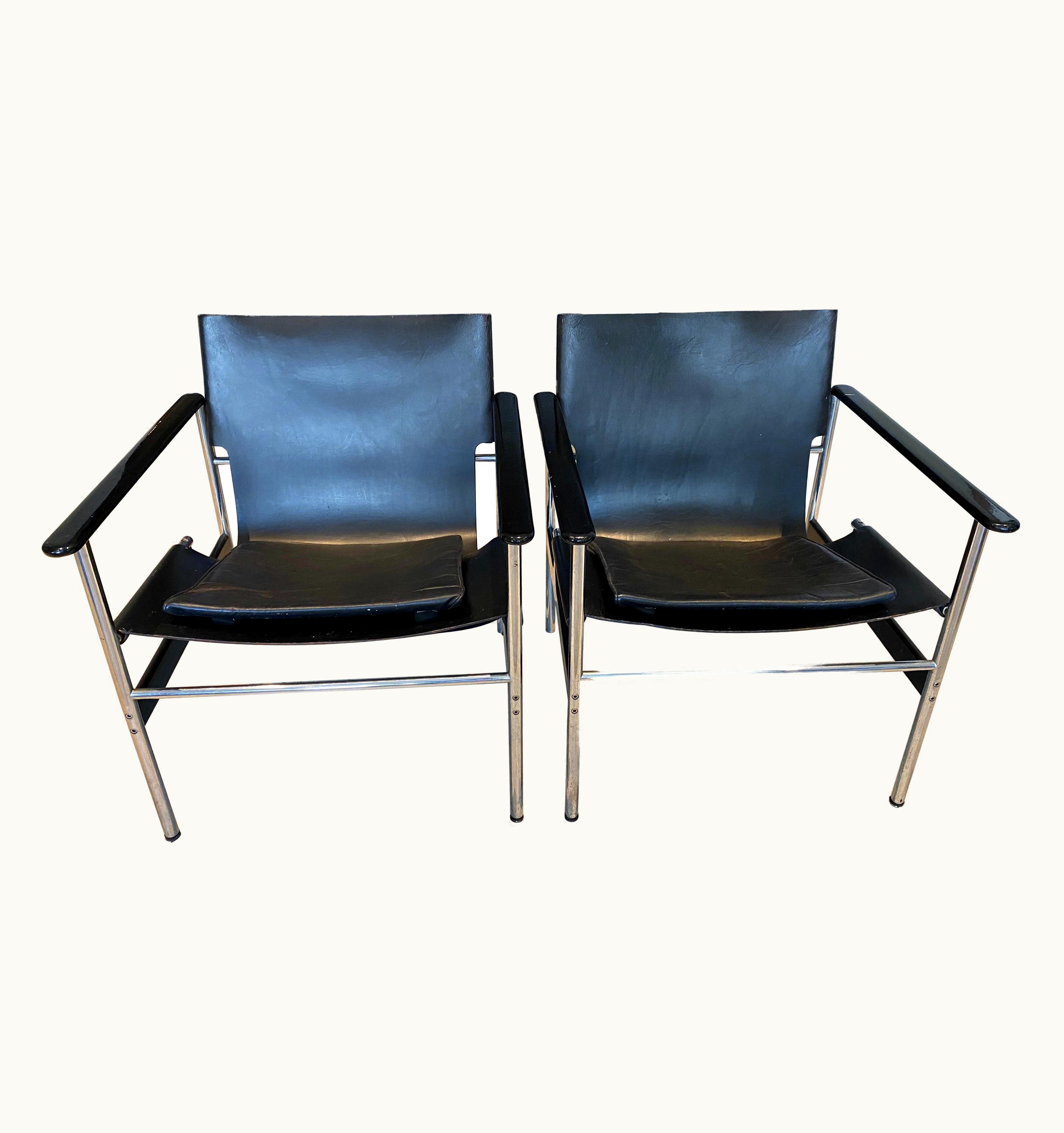 Charles Pollock Charles Pollock Pair Of 657 Armchair By Charles Pollock For Knoll