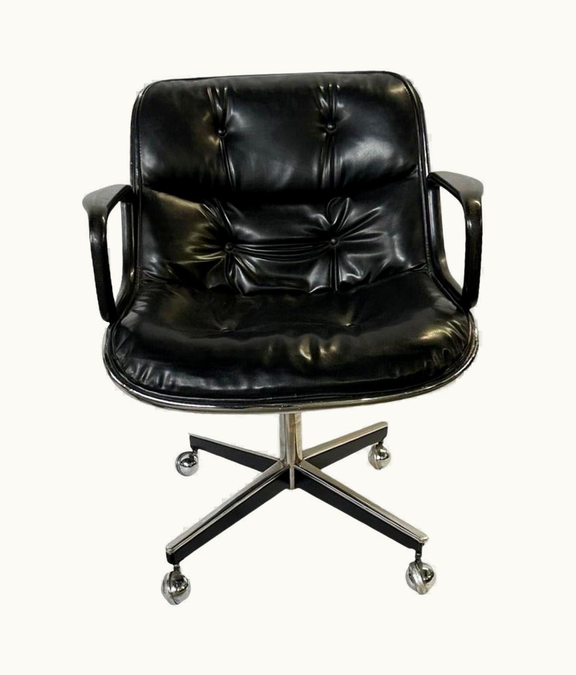Charles Pollock Executive Office/Desk Chair For Knoll