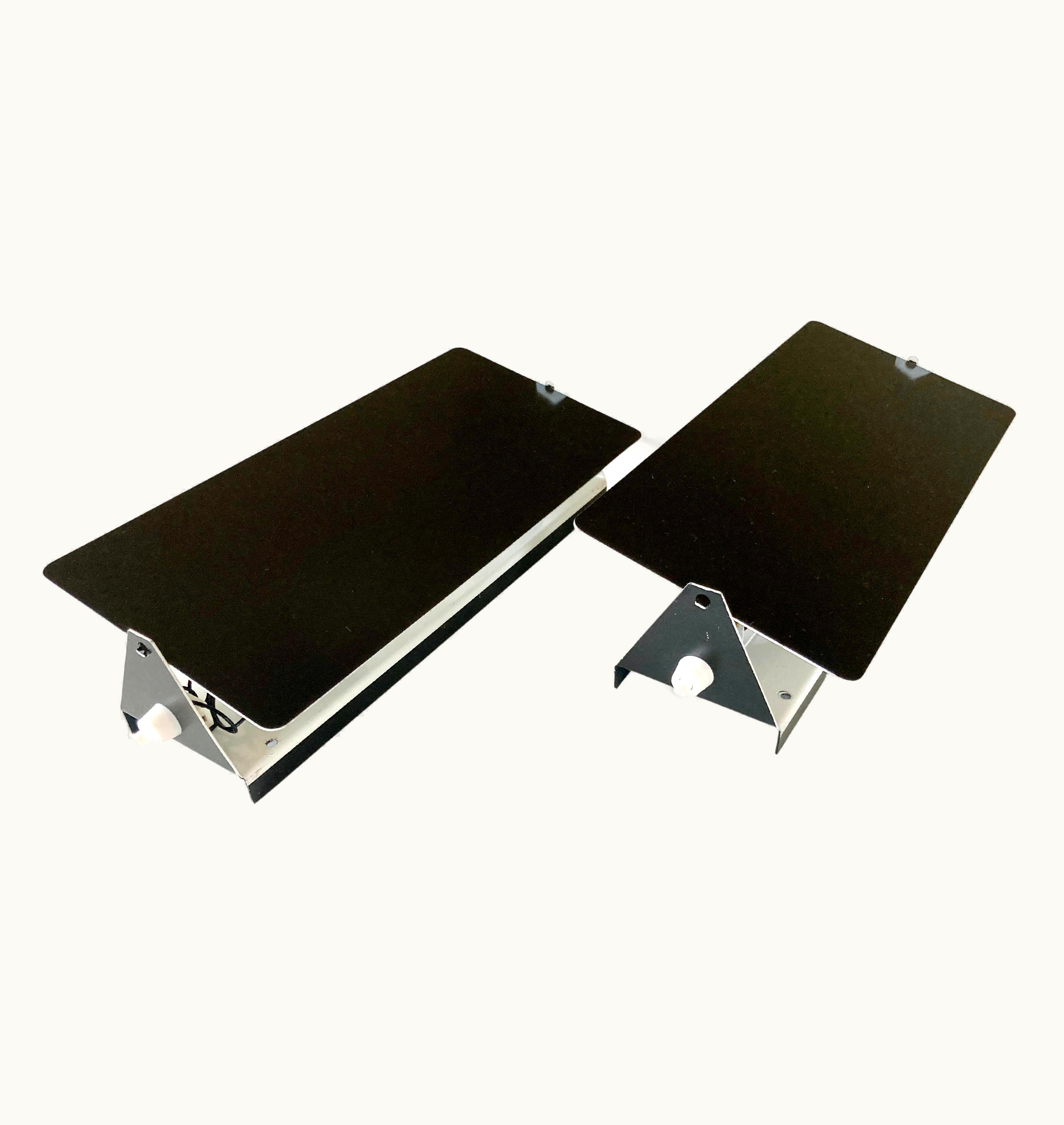 Charlotte Perriand Charlotte Perriand Pair Of Large Double Socket CP-1 Wall Lights, Charlotte Perriand, France