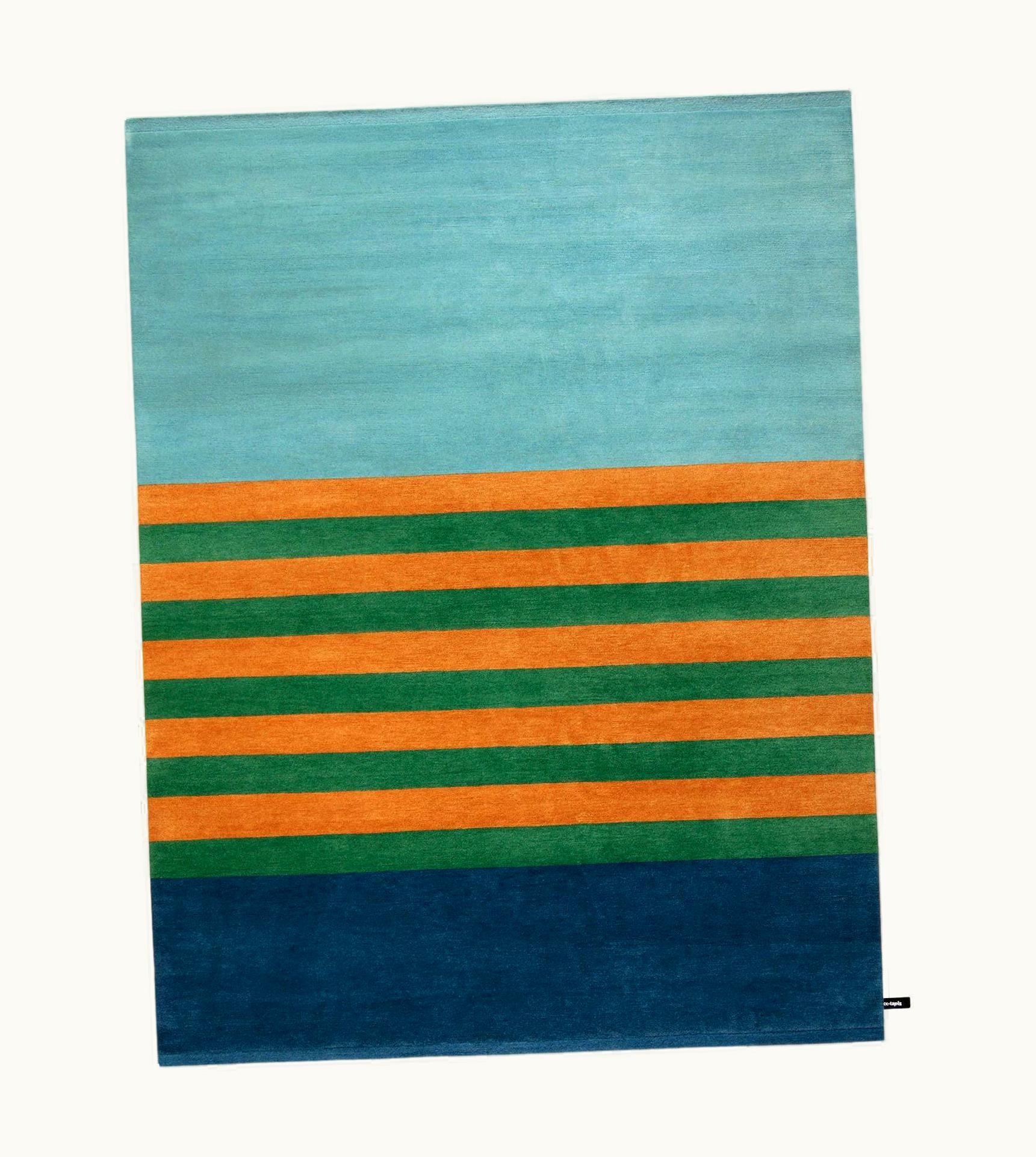 Charlotte Perriand Charlotte Perriand Cc-tapis Vert Apricot Les Arcs Collection By Charlotte Perriand UZ0189387