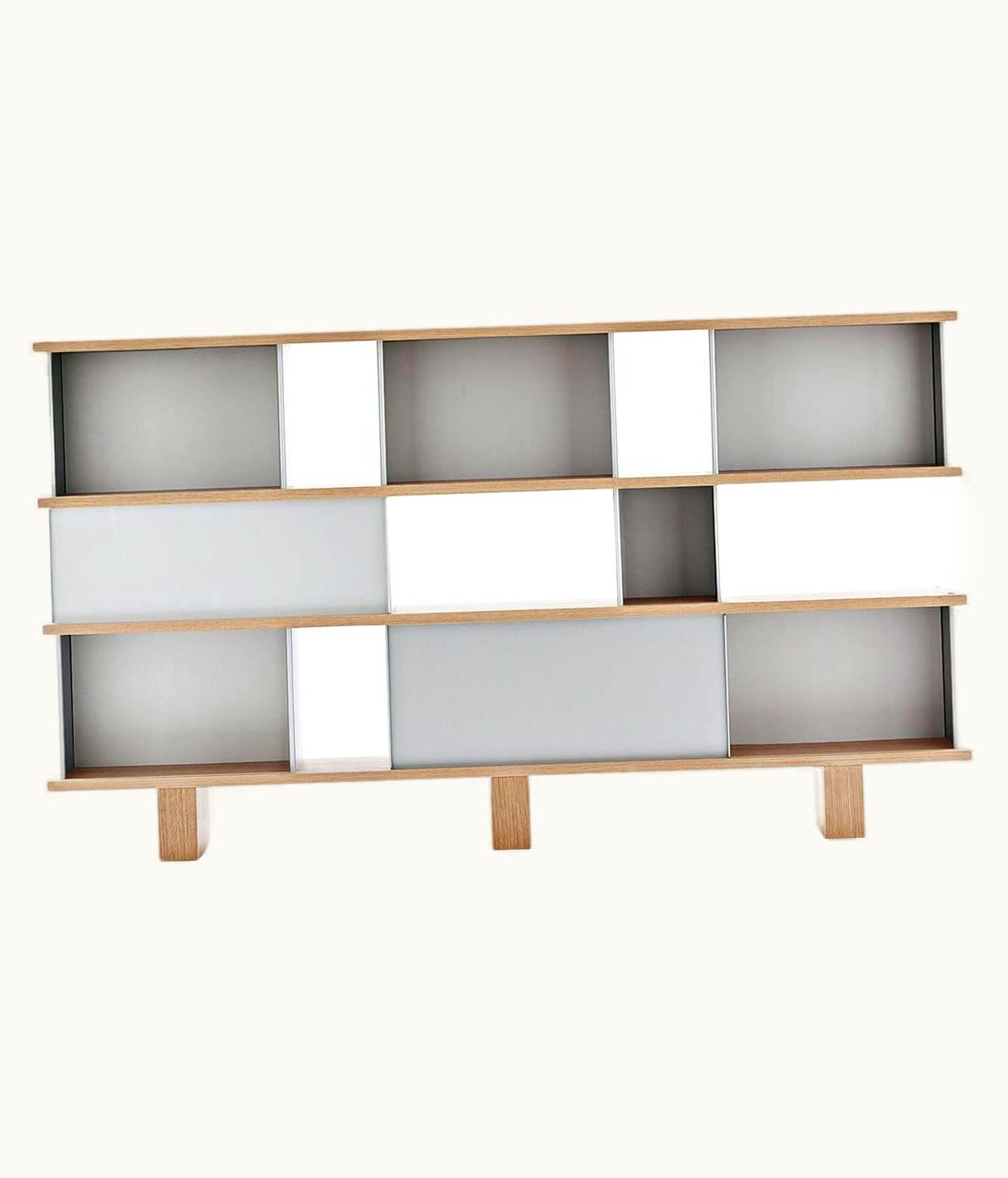 Charlotte Perriand Charlotte Perriand Nuage Shelving Unit, Wood And Aluminium By Cassina UZ0189394