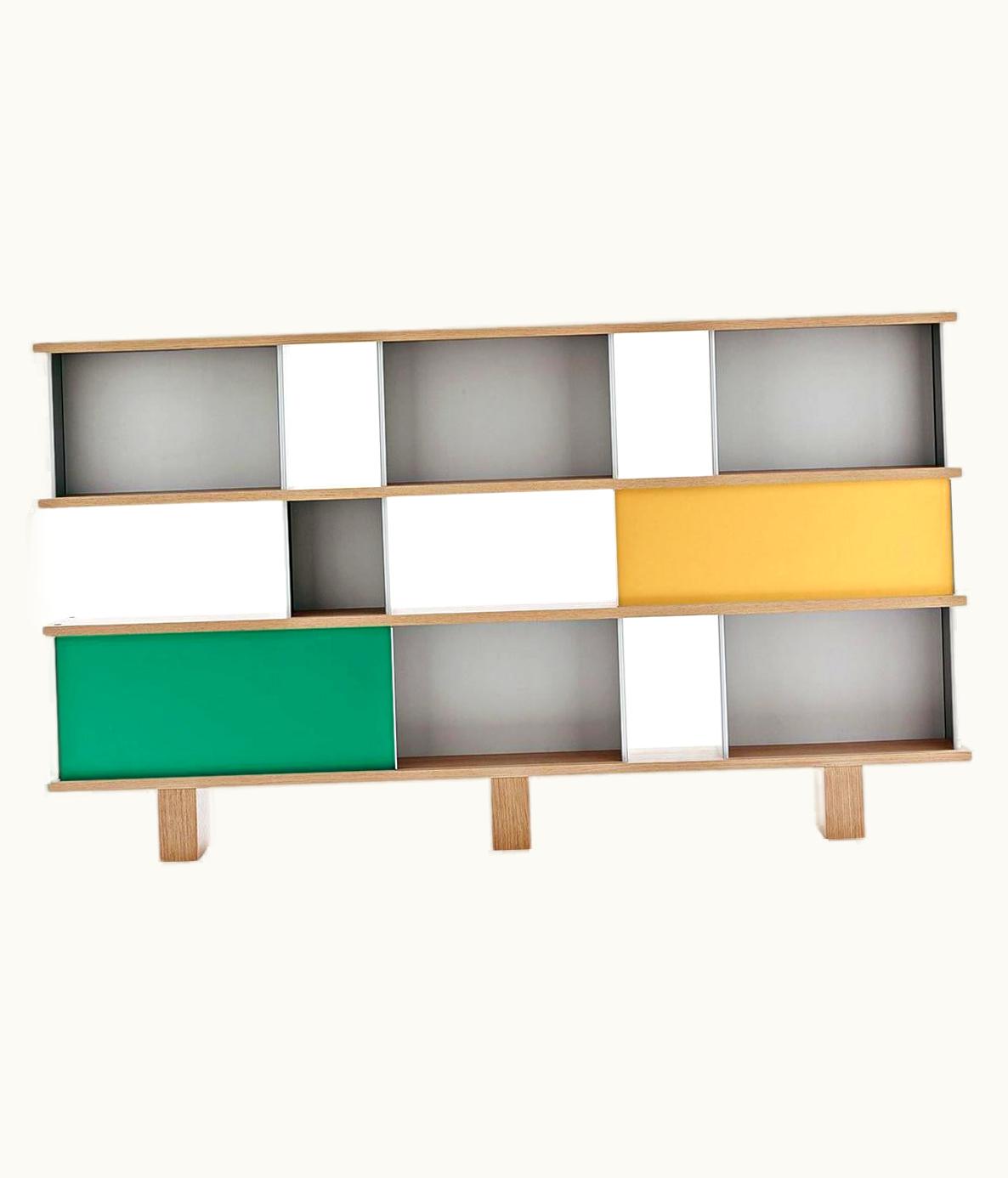 Charlotte Perriand Charlotte Perriand Nuage Shelving Unit, Wood And Aluminium By Cassina UZ0189406