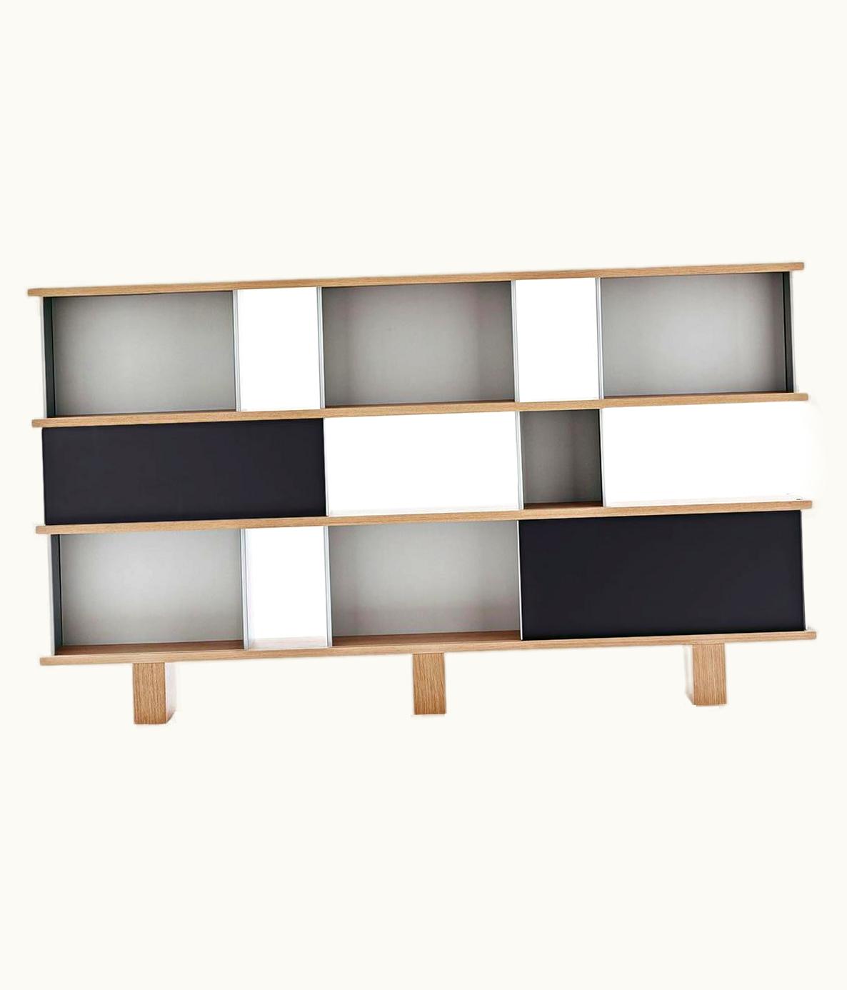 Charlotte Perriand Charlotte Perriand Nuage Shelving Unit, Wood And Aluminium By Cassina UZ0189420